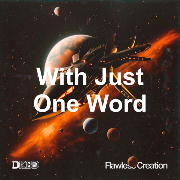 With Just One Word - Single album cover
