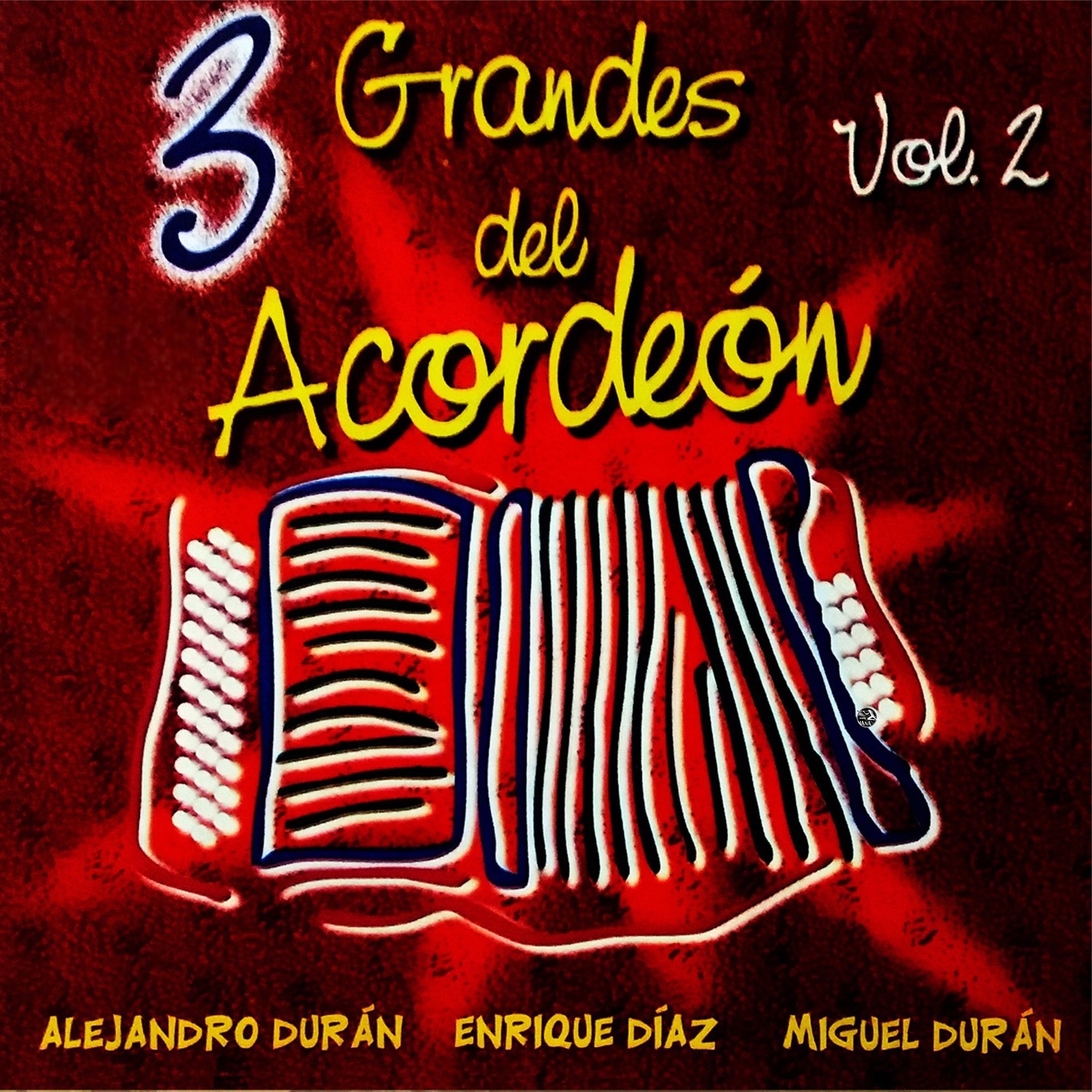 3 Grandes Del Acordeón, Vol. 2 album cover