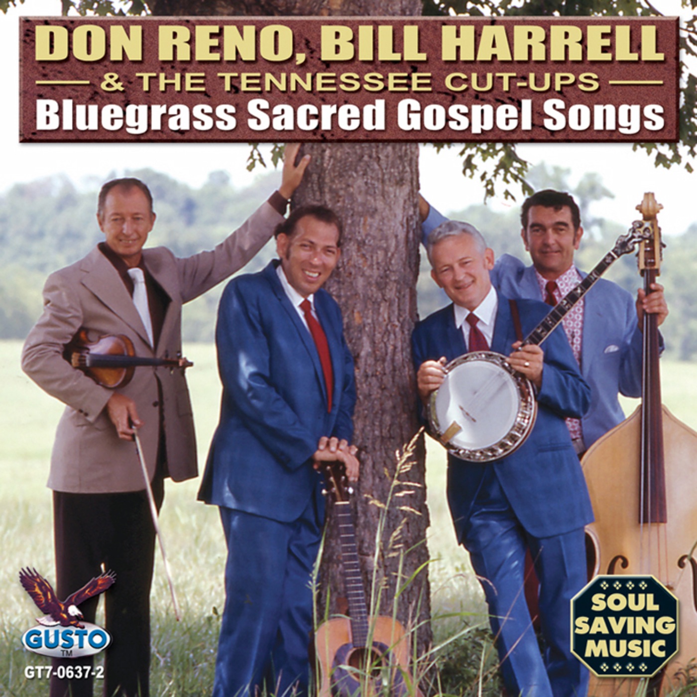 Bluegrass Sacred Gospel Songs album cover