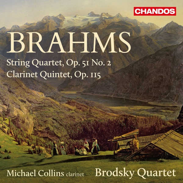 Brahms: String Quartet in A Minor & Clarinet Quintet album cover
