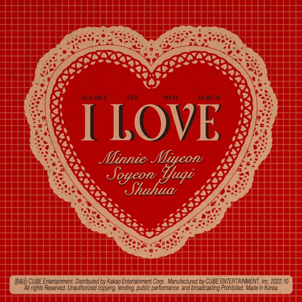 I love - EP album cover