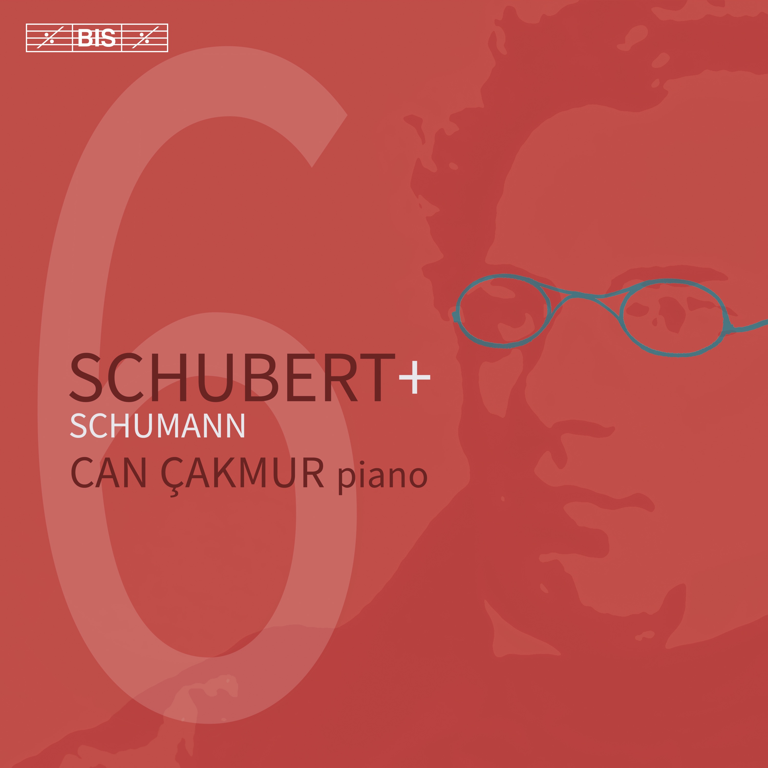 Schubert + Schumann album cover