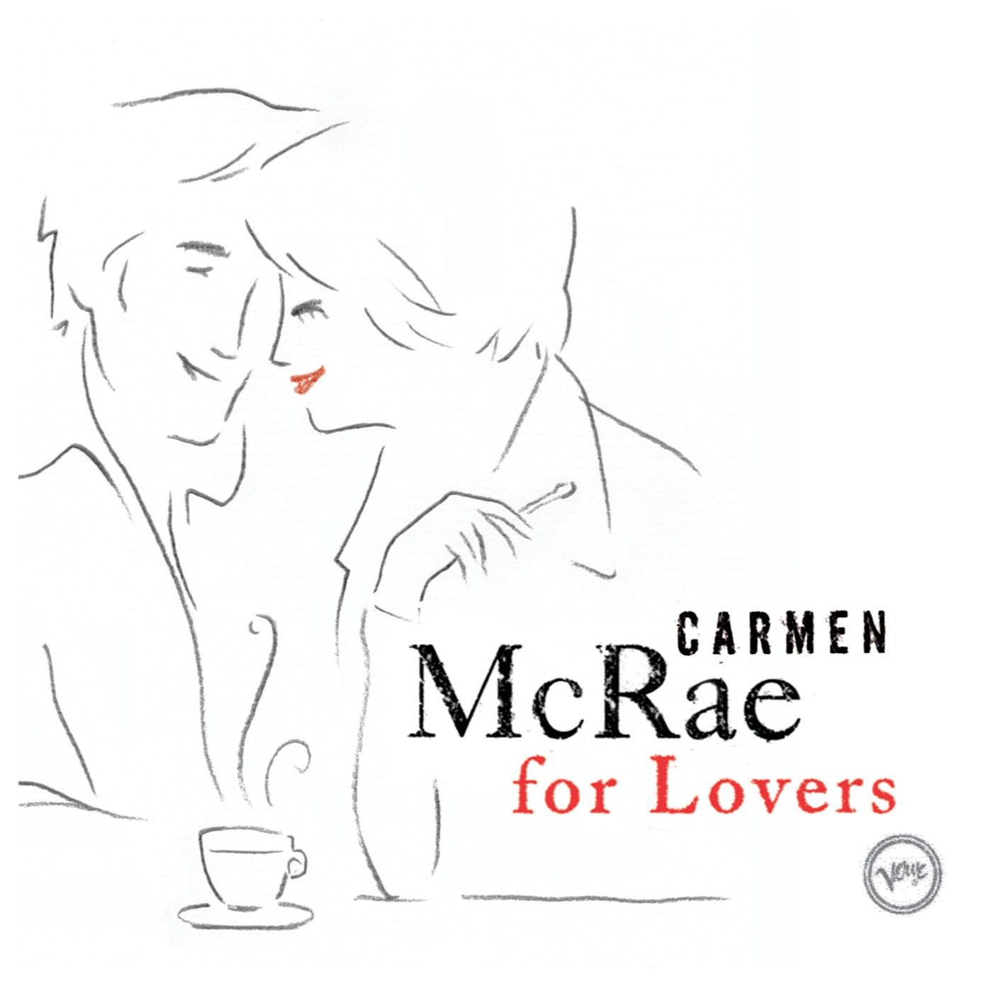 Carmen McRae for Lovers album cover
