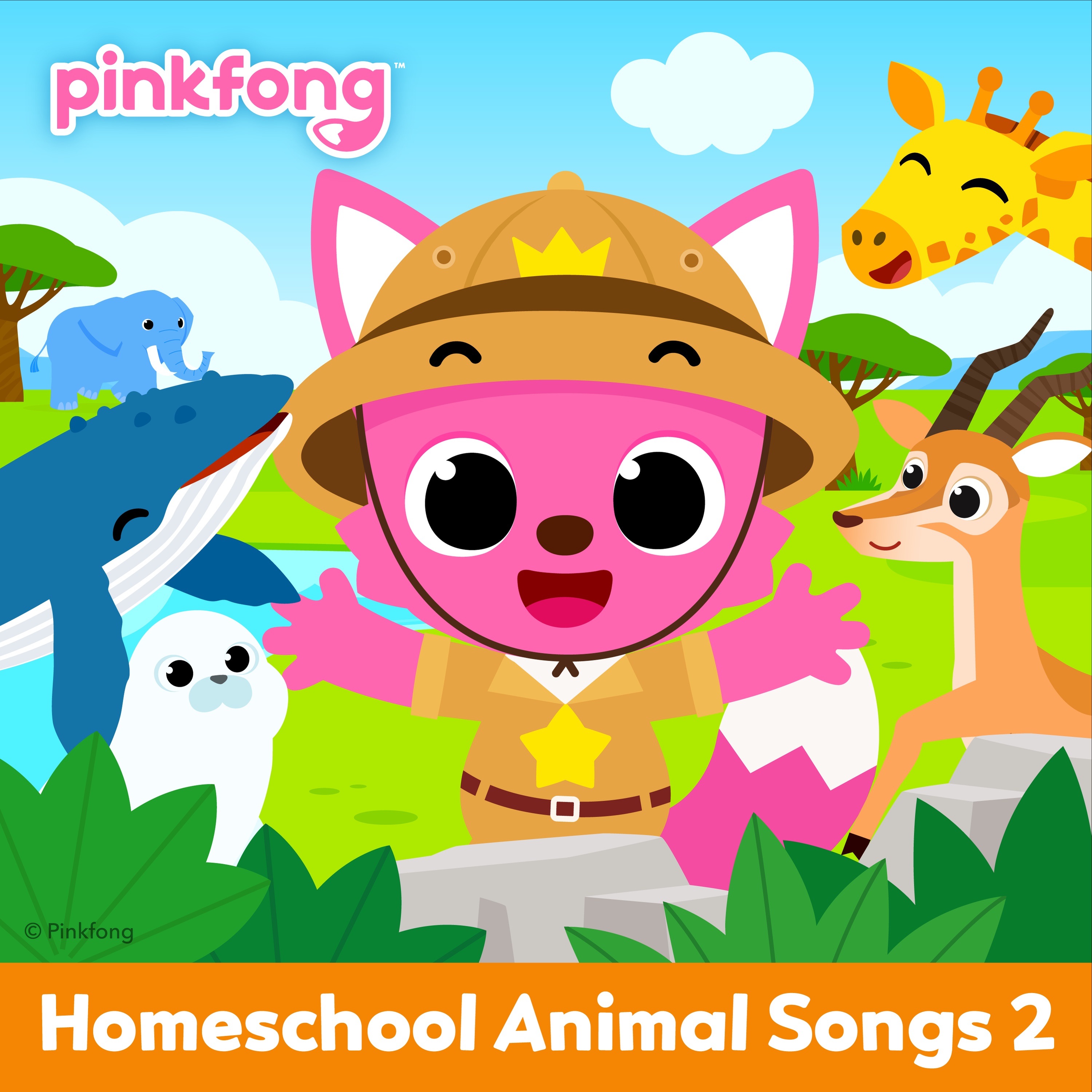 Pinkfong Homeschool Animal Songs 2 album cover