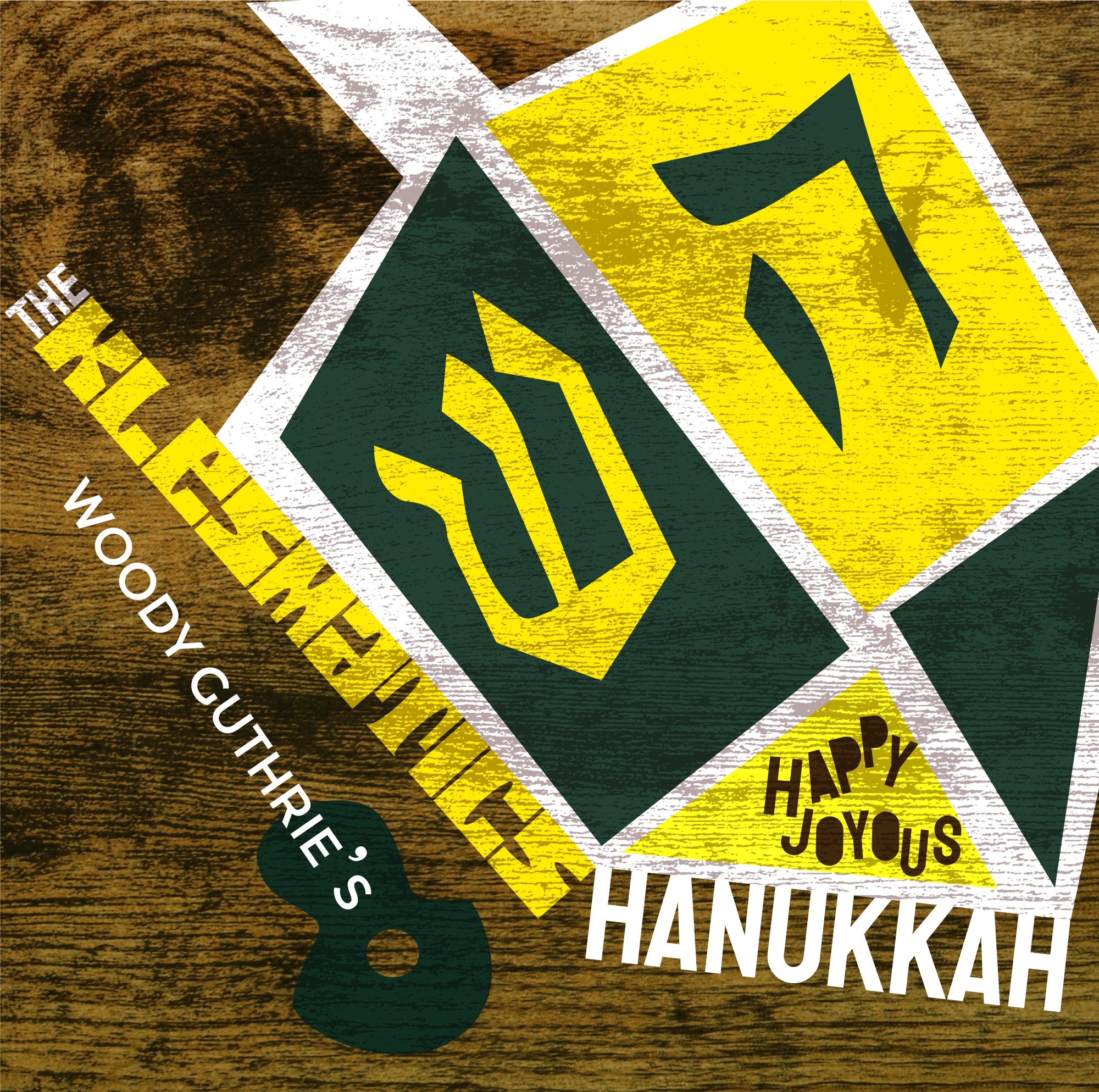 Woody Guthrie's Happy Joyous Hanukkah album cover