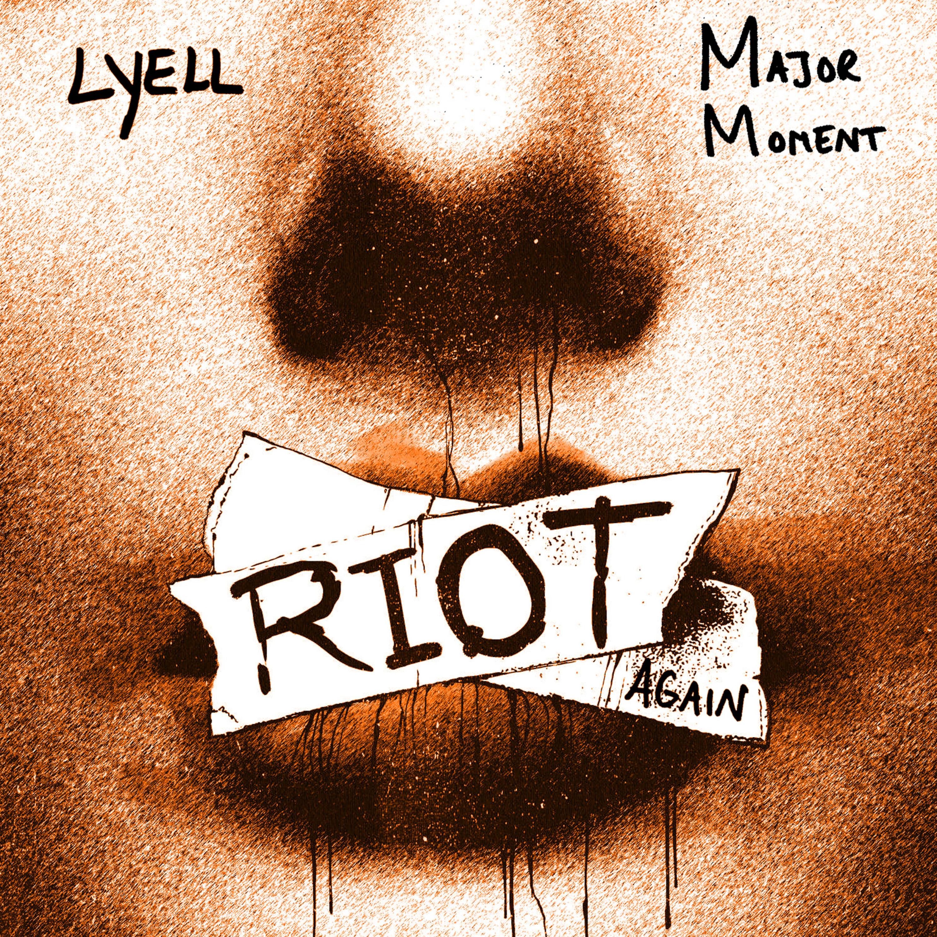 RIOT again - Single album cover