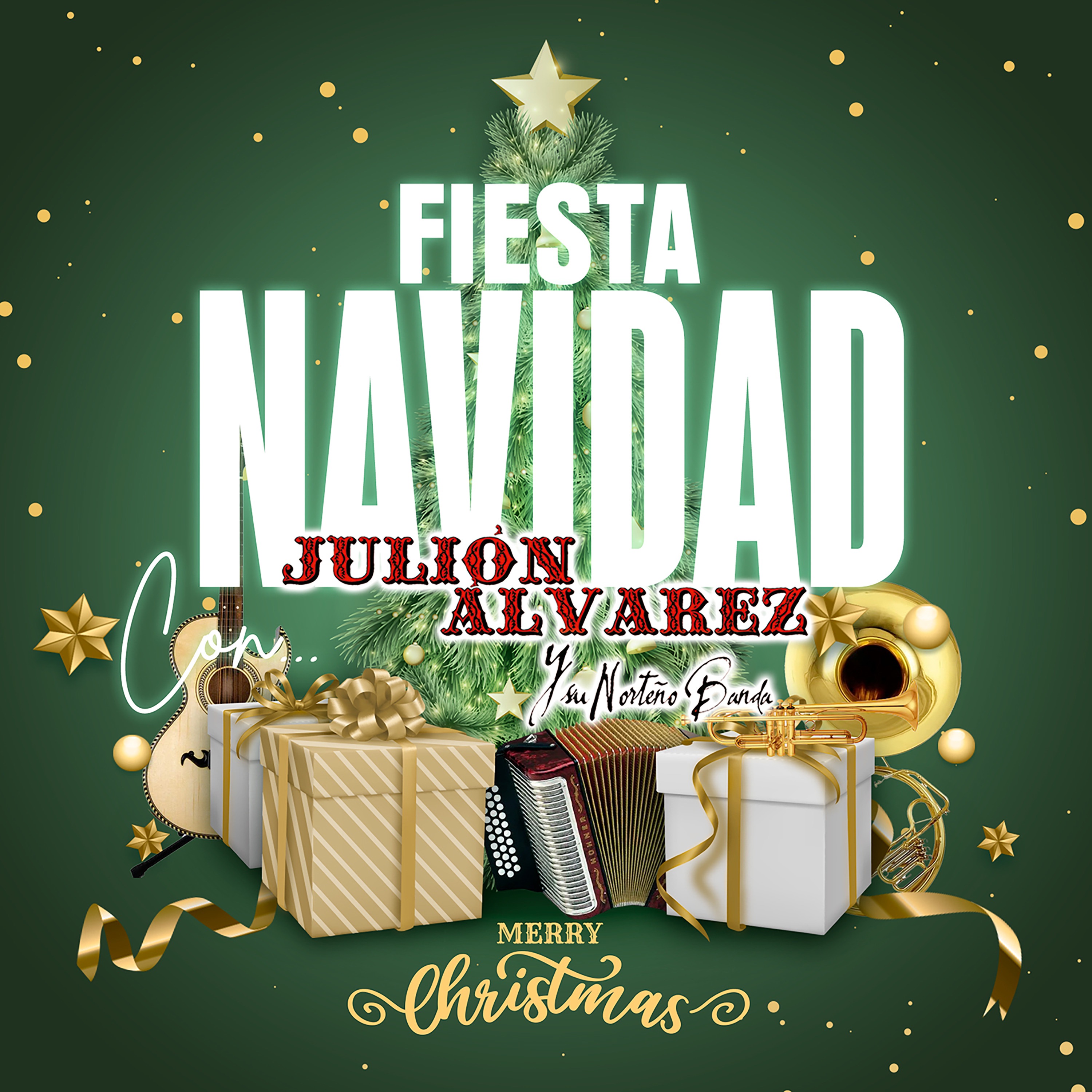 Fiesta Navidad Con Julión Álvarez Y Su Norteño Banda "Merry Christmas" album cover