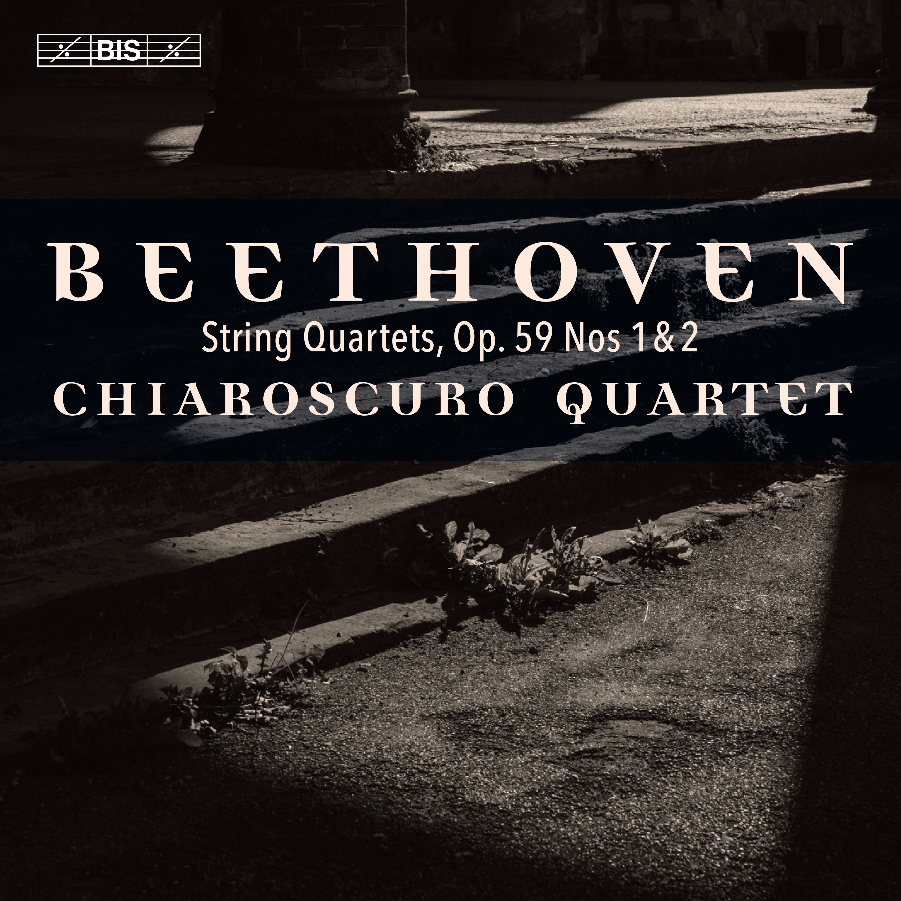 Beethoven: String Quartets, Op. 59 Nos. 1 & 2 album cover