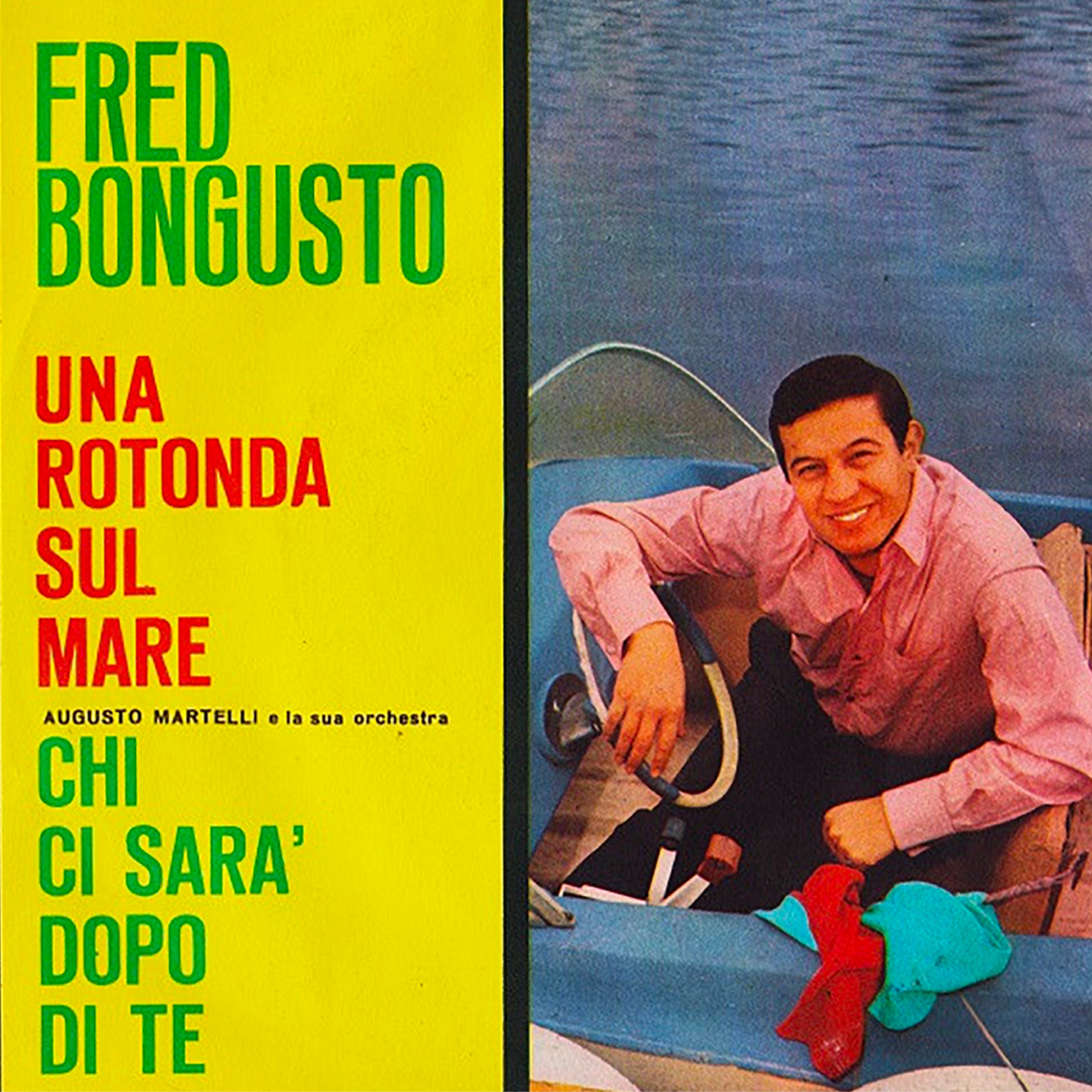 Una rotonda sul mare - Single album cover
