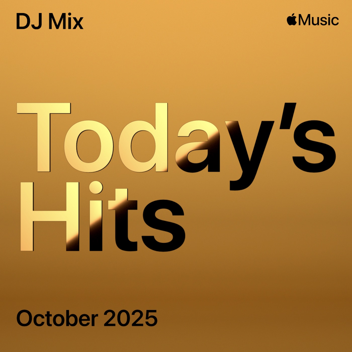 Today's Hits: October 2025 (DJ Mix) album cover