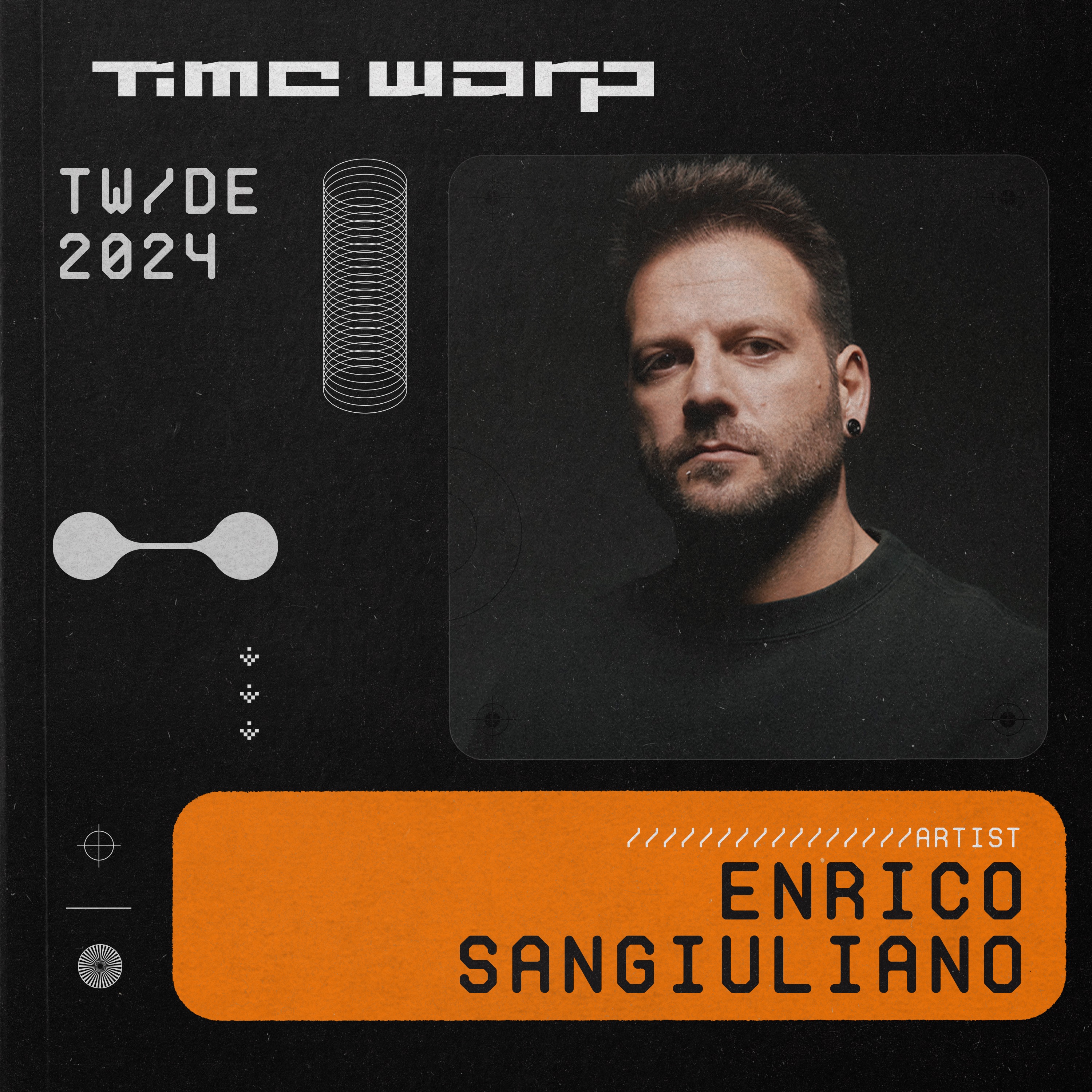 Enrico Sangiuliano at Time Warp DE, 2024 (DJ Mix) album cover