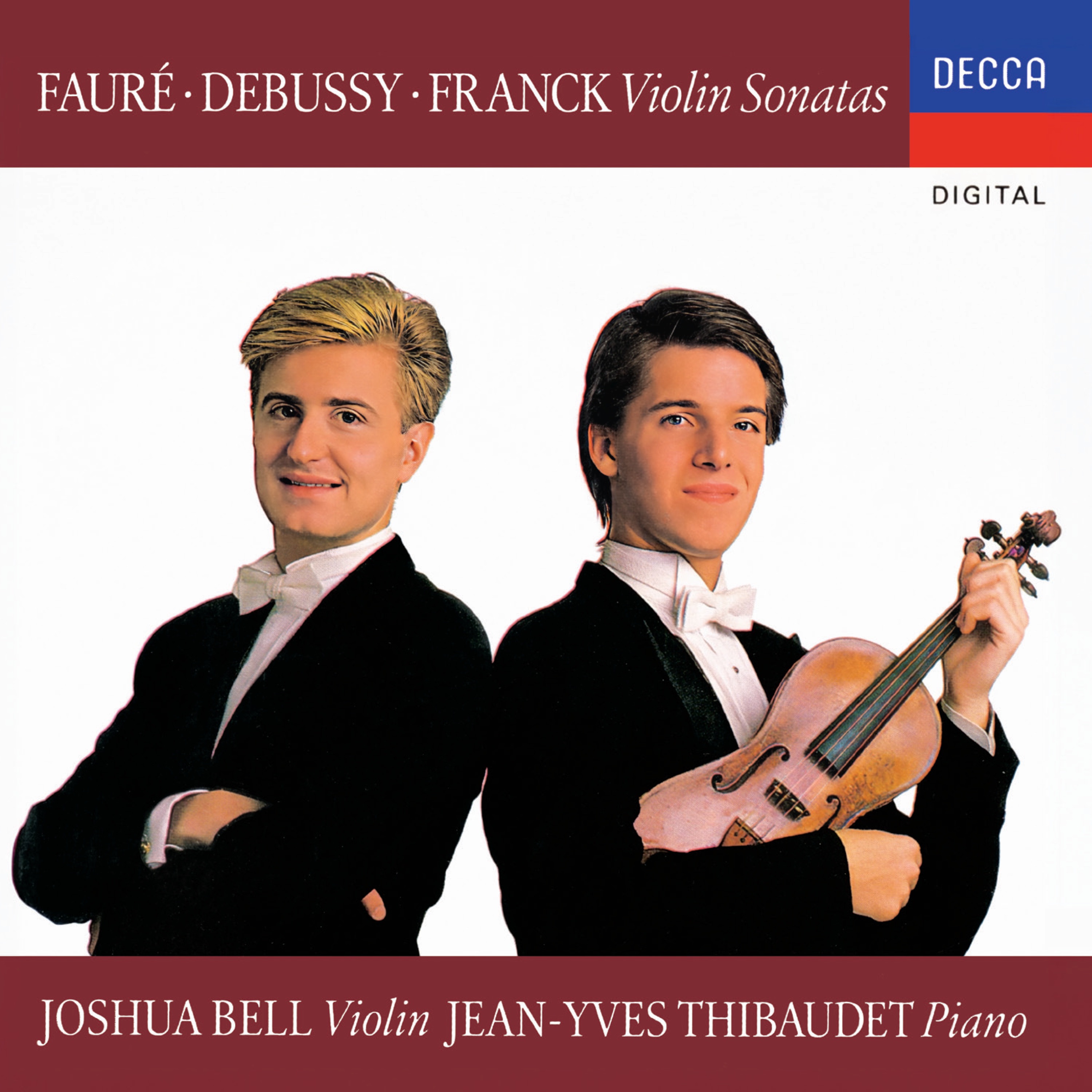 Fauré, Debussy, Franck: Violin Sonatas album cover