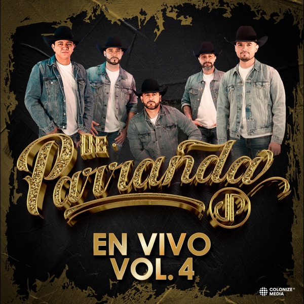 De Parranda En Vivo, Vol. 4 album cover