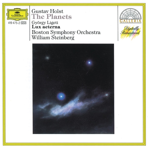 Holst: The Planets - Ligeti: Lux aeterna album cover