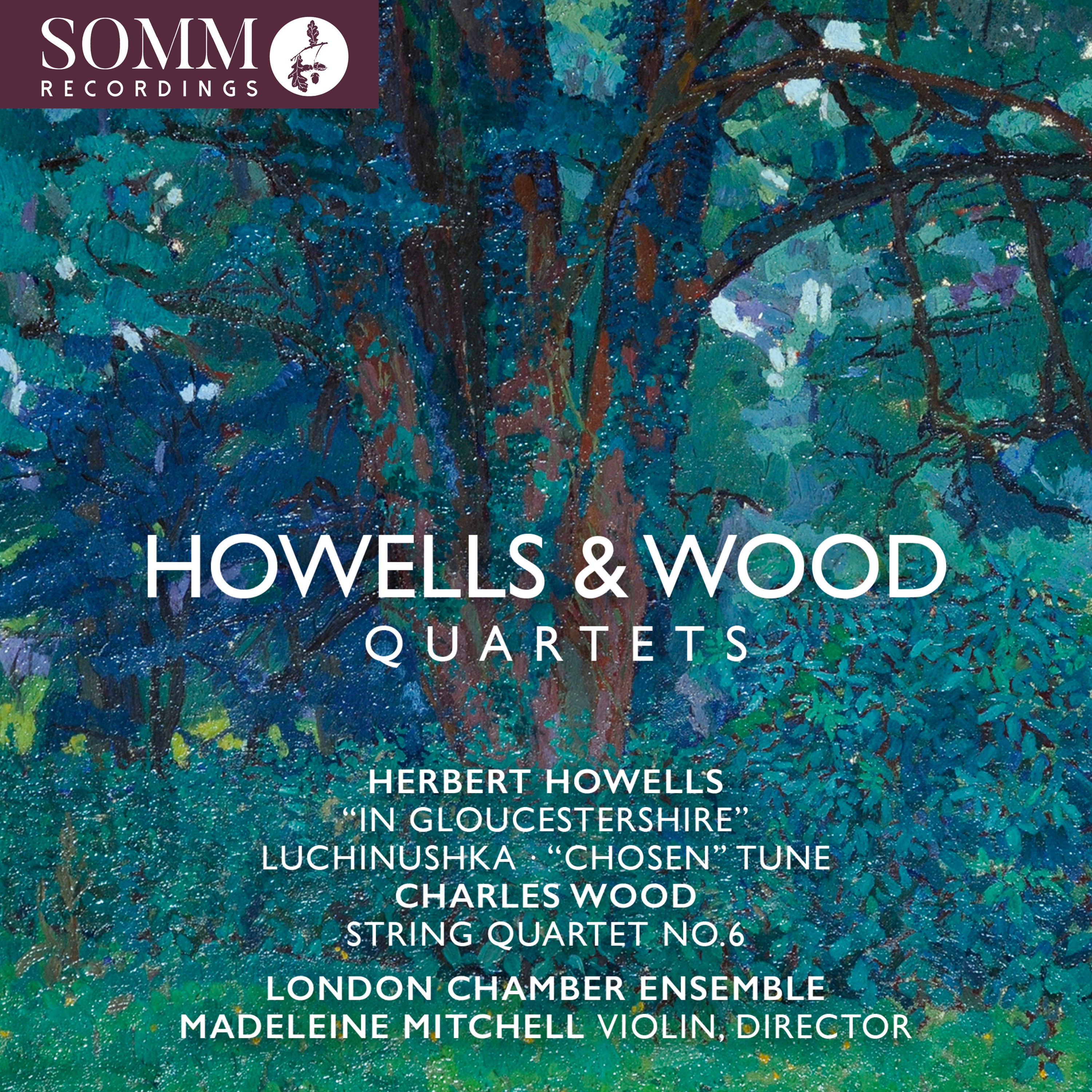 Howells & Wood: String Quartets album cover