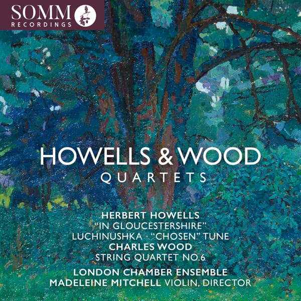 Howells & Wood: String Quartets album cover