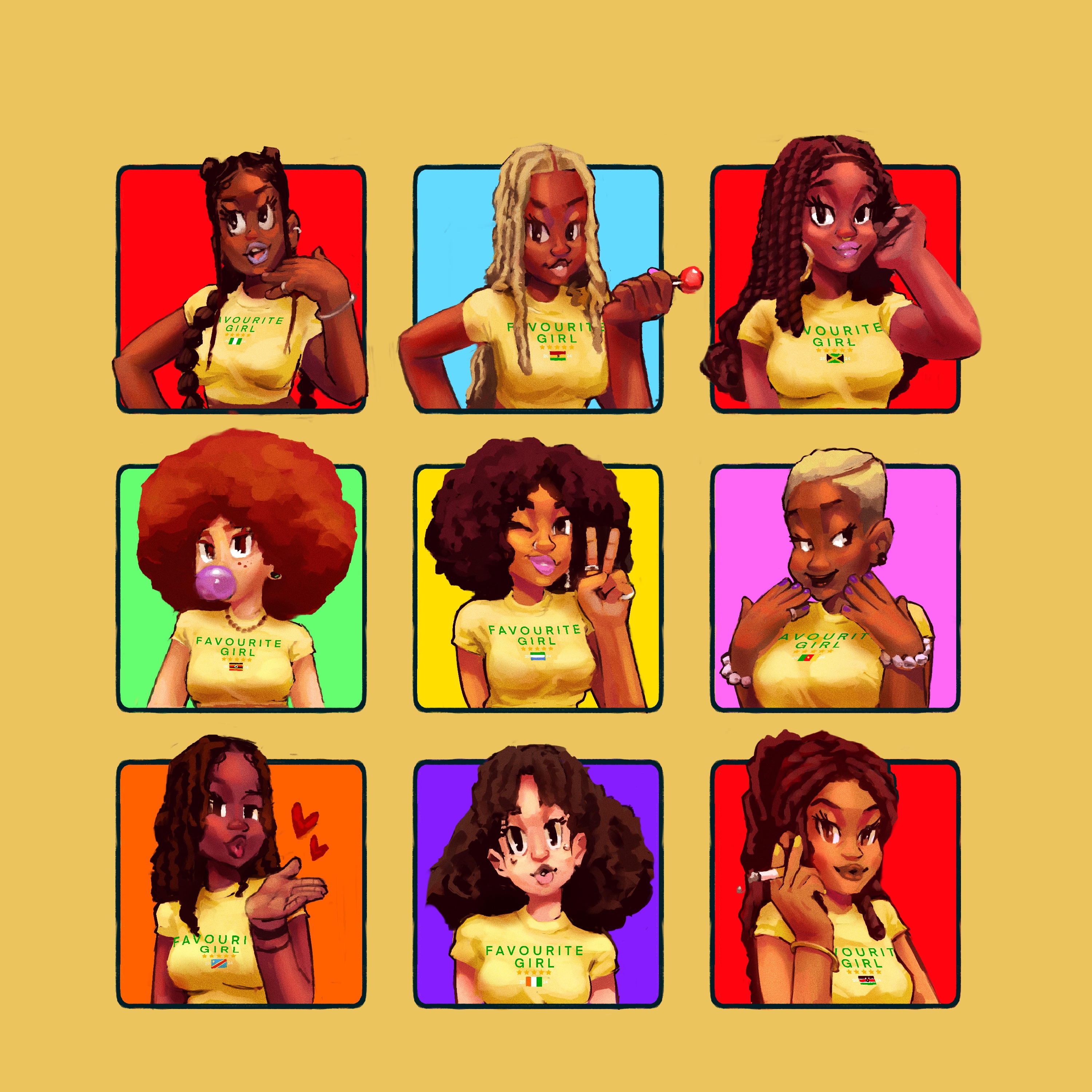 Favourite Girl (with Rema) - Single album cover