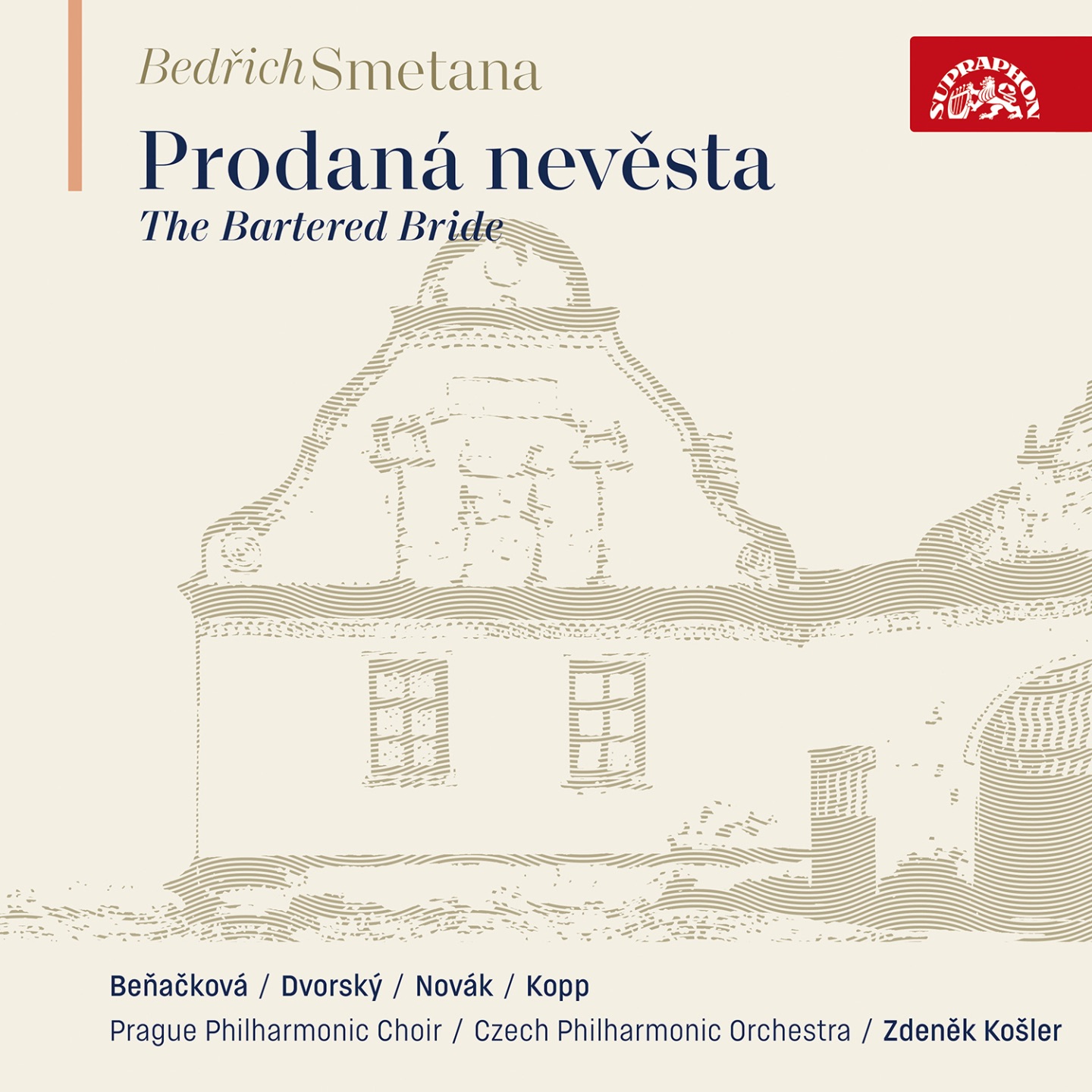 Smetana: The Bartered Bride album cover