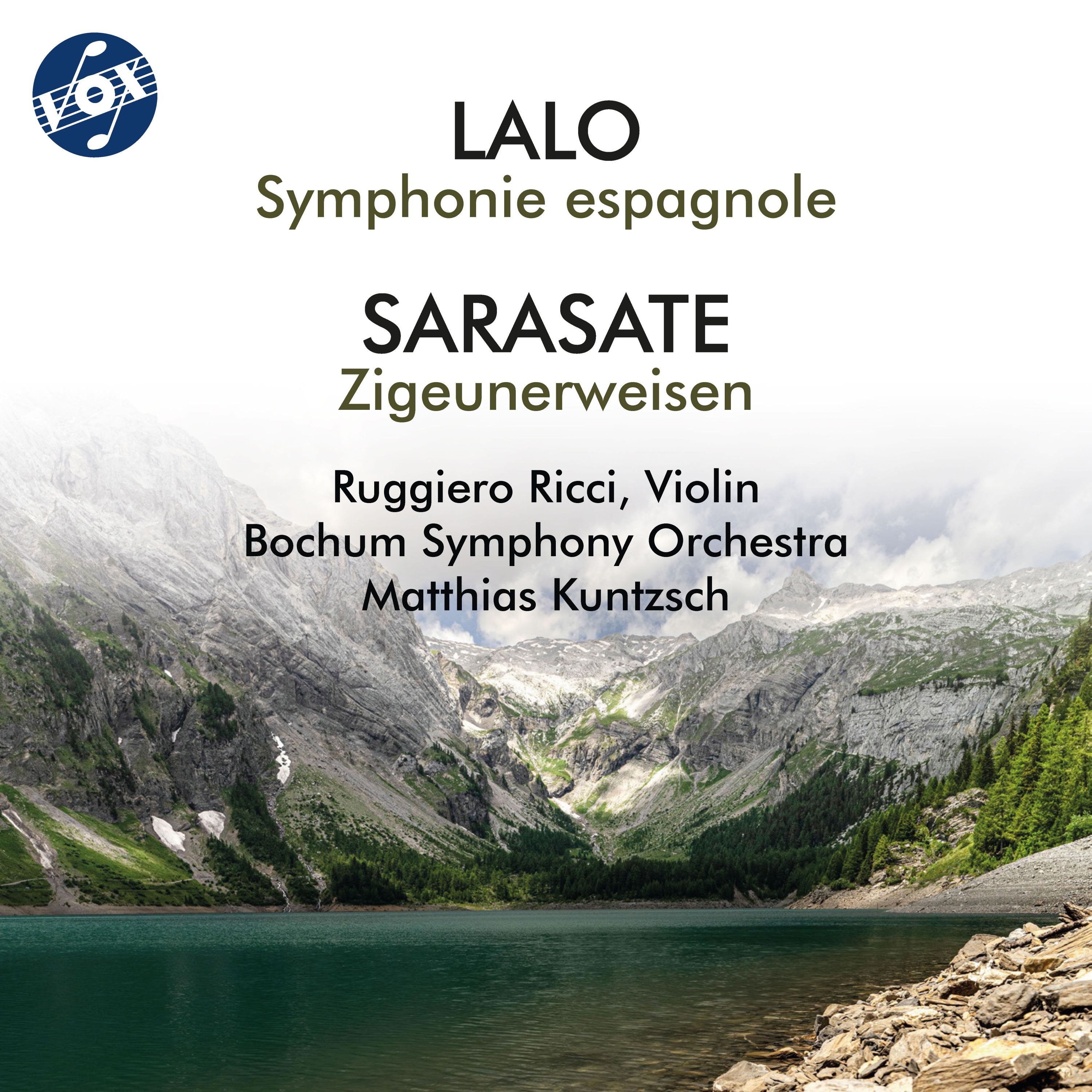 Lalo: Symphonie espagnole in D Minor, Op. 21 – Sarasate: Zigeunerweisen, Op. 20 album cover