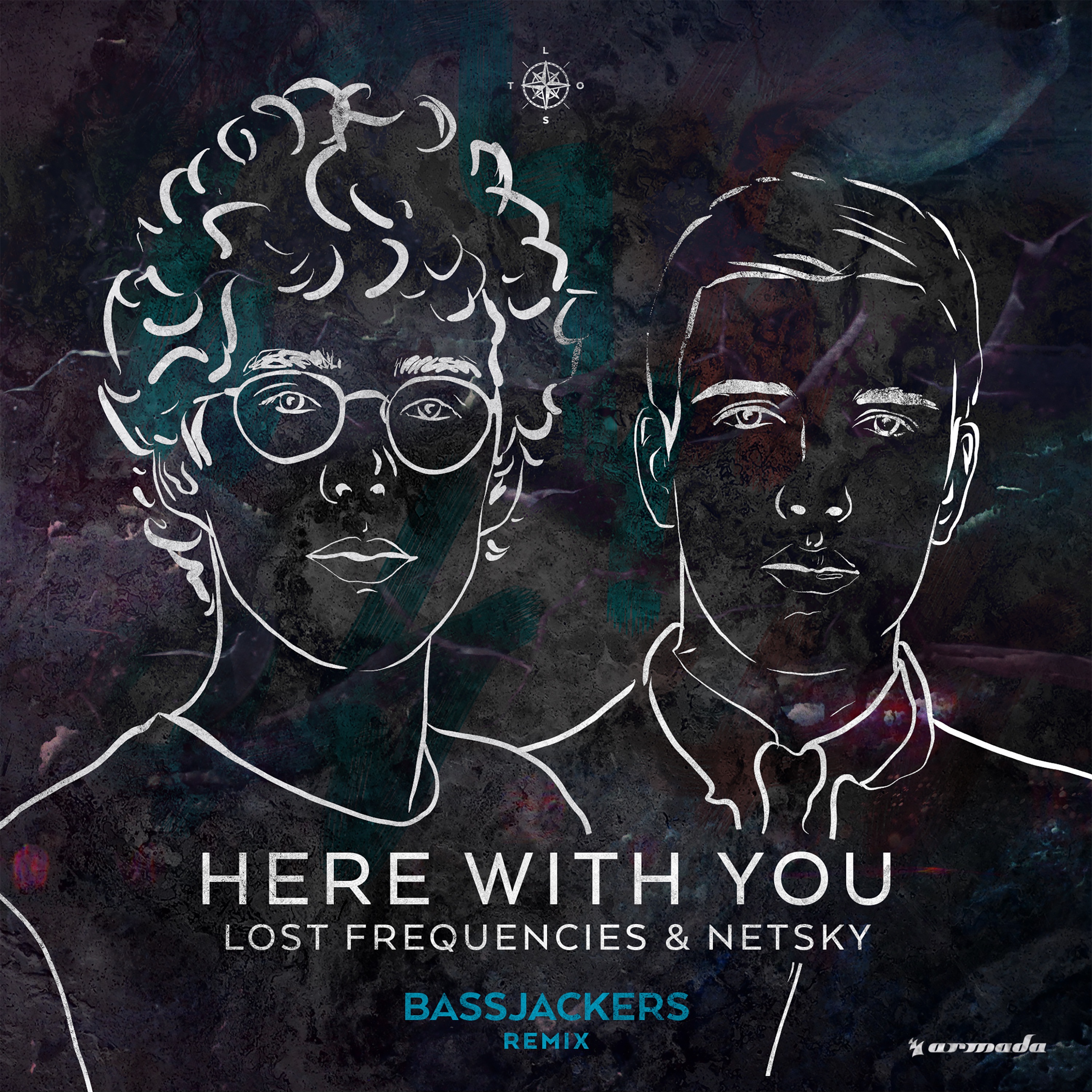 Here with You (Bassjackers Remix) - Single album cover