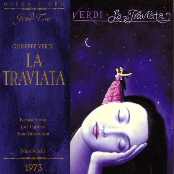 Verdi: La Traviata (1973 Recording) album cover