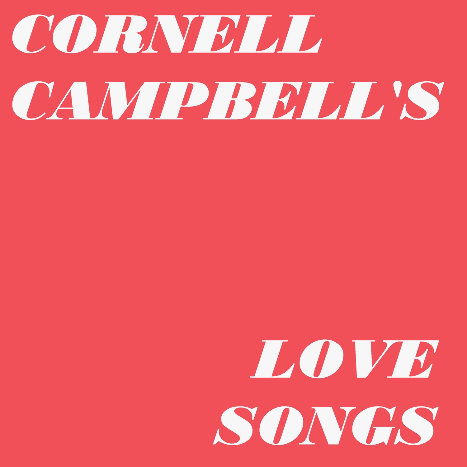 Cornell Campbell's Love Songs album cover