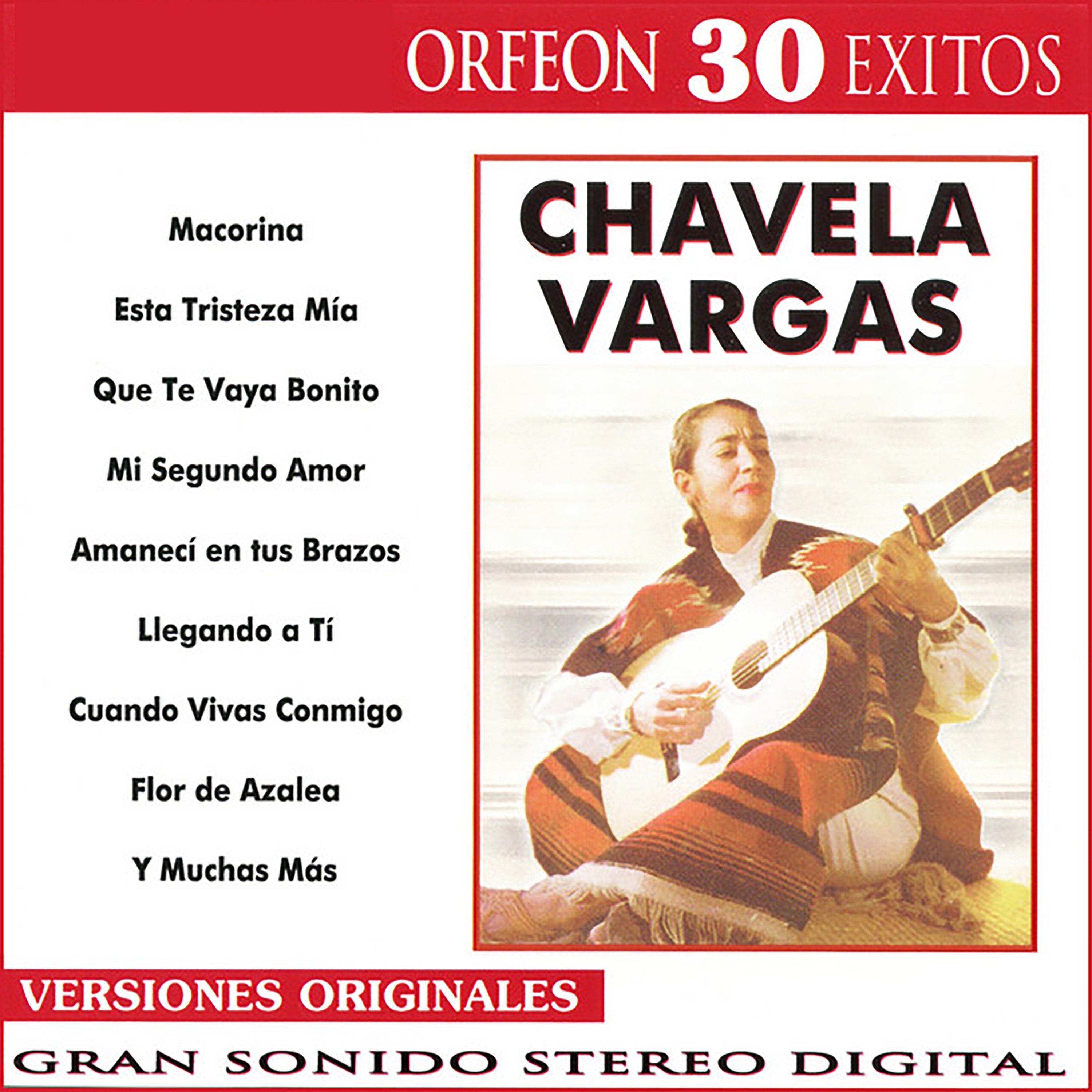 Chavela Vargas: 30 Éxitos album cover