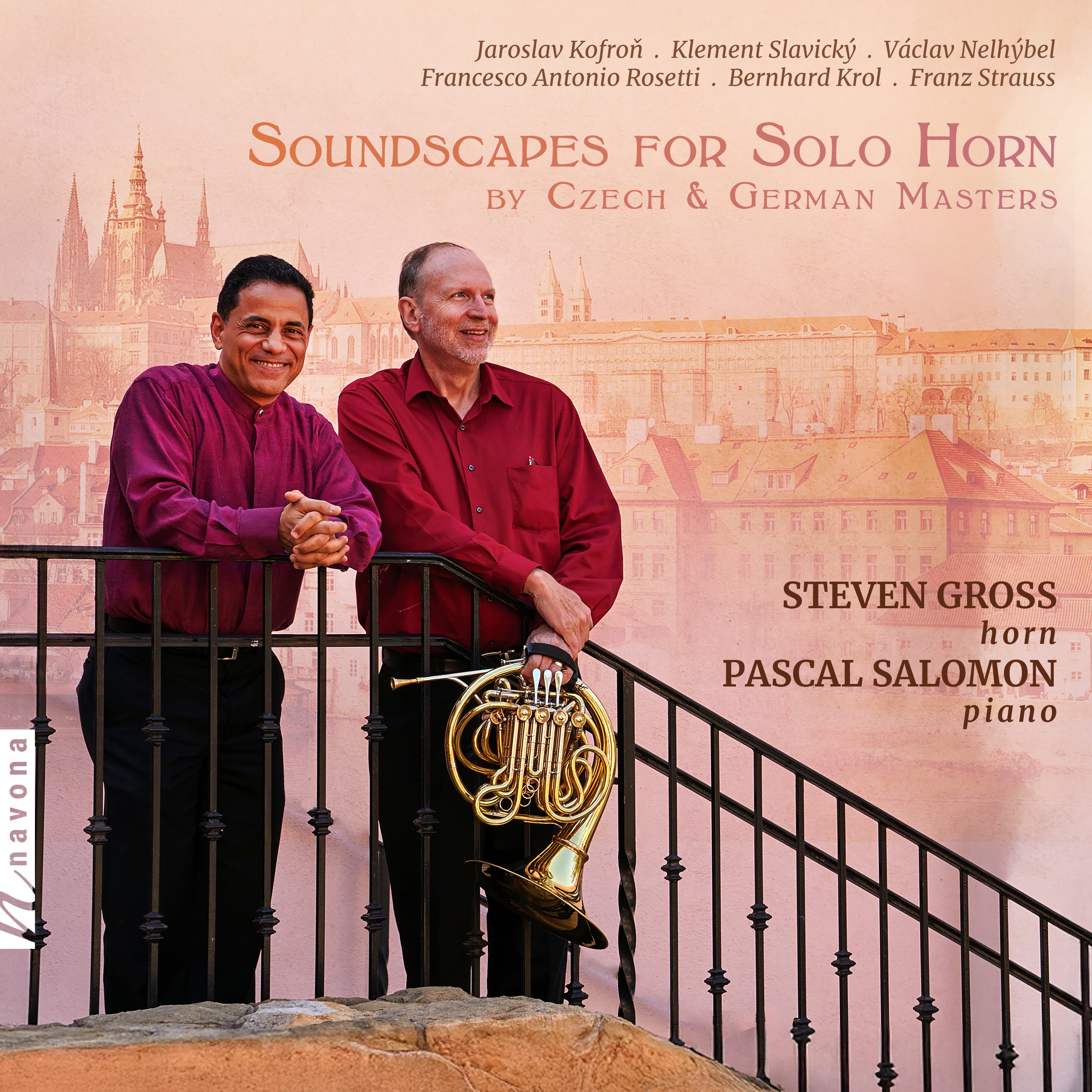 Soundscapes for Solo Horn by Czech & German Masters album cover