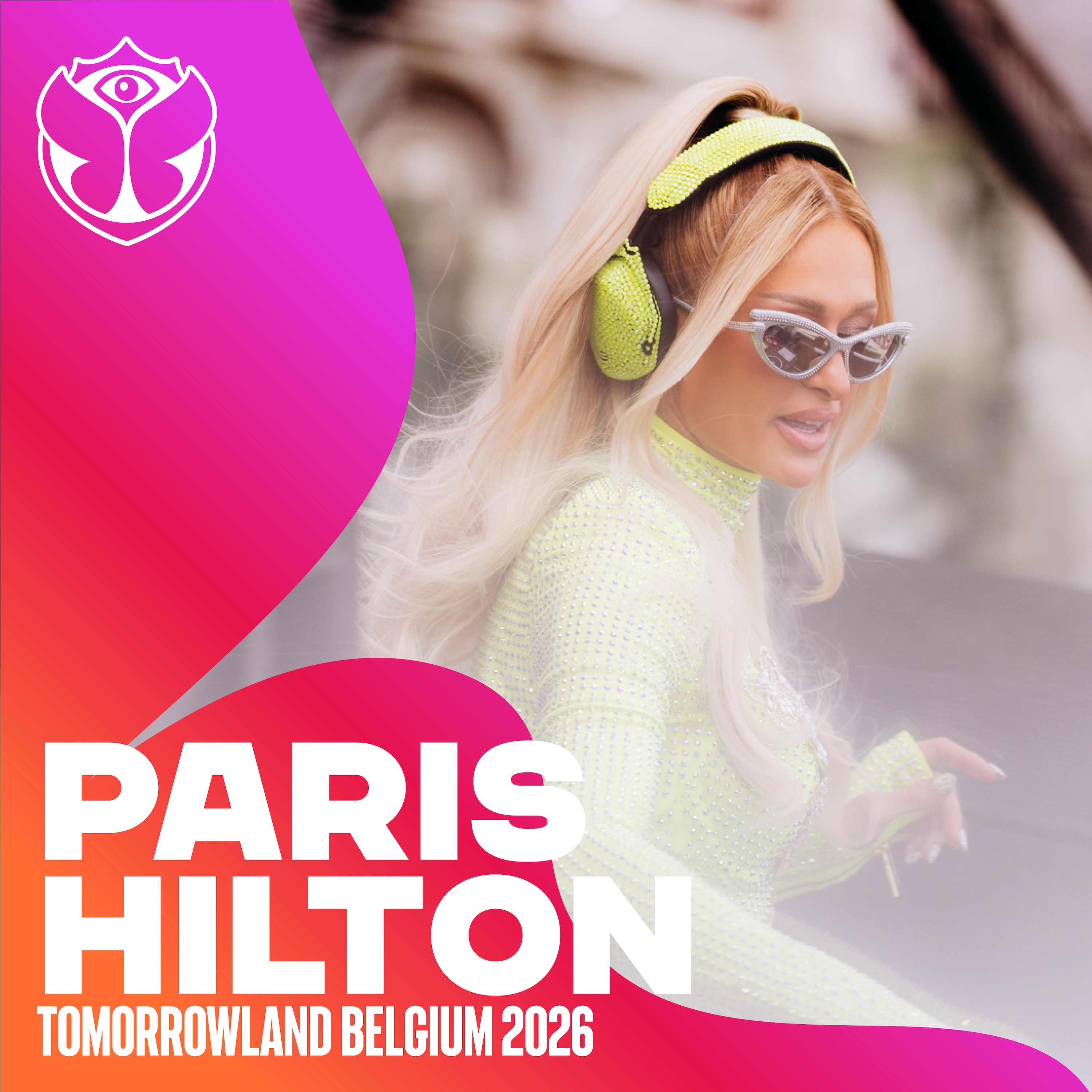 Tomorrowland Belgium 2026: Paris Hilton at The Great Library, Weekend 2 (DJ Mix) album cover