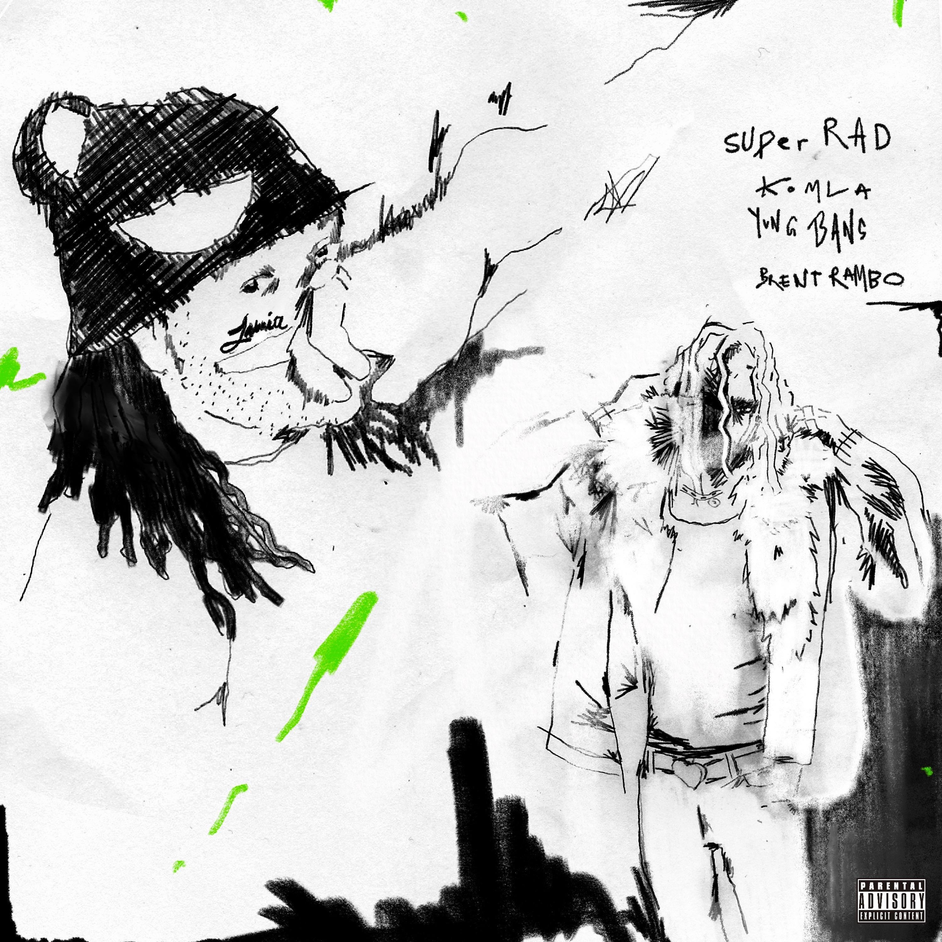 SUPER RAD (feat. Yung bans) - Single album cover