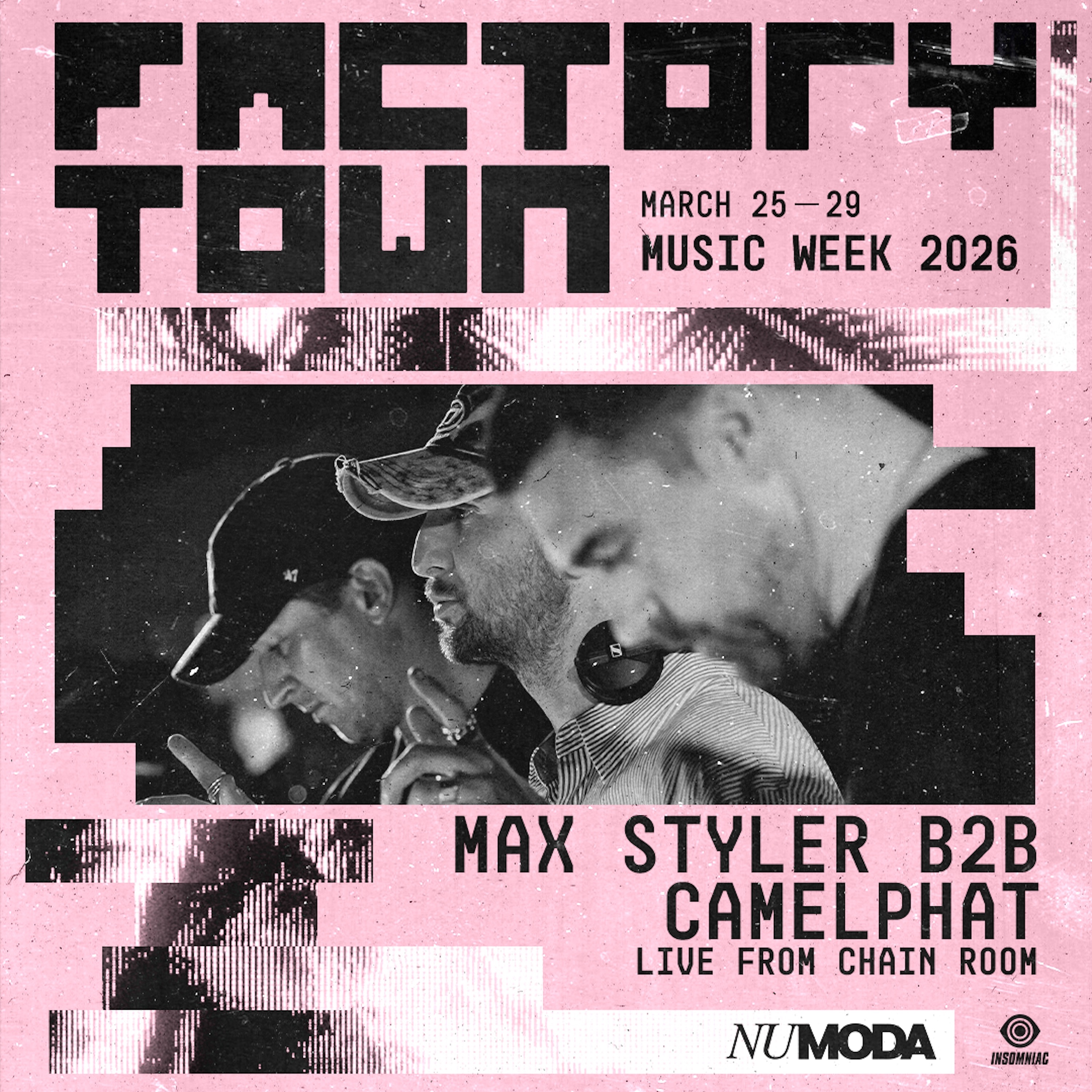 Max Styler b2b Camelphat at Factory Town Miami 2026: Nu Moda (DJ Mix) album cover