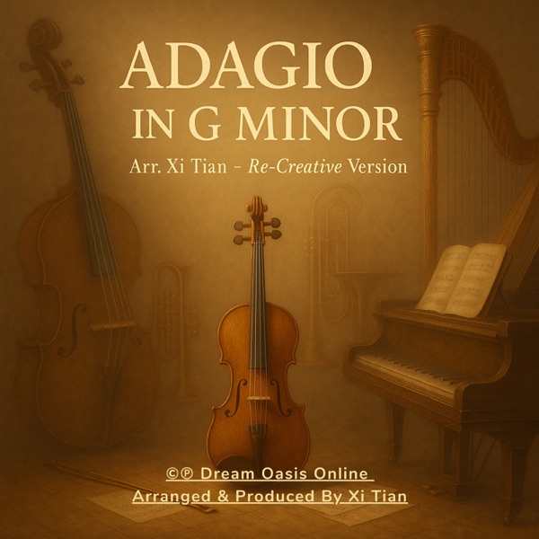 Adagio in G Minor; Arr. Xi Tian (Re-Creative Version) - Single album cover