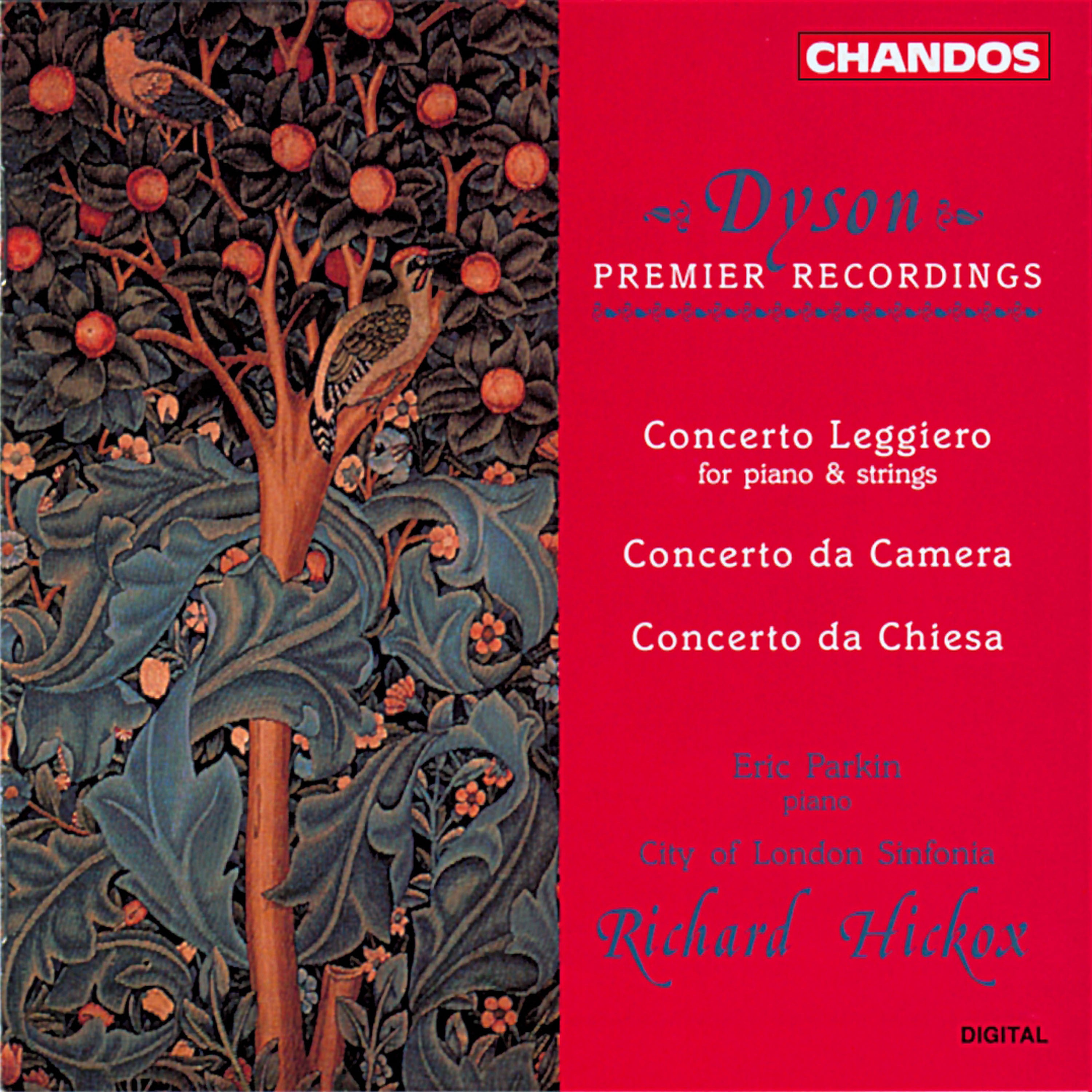 Dyson: 3 Concertos album cover