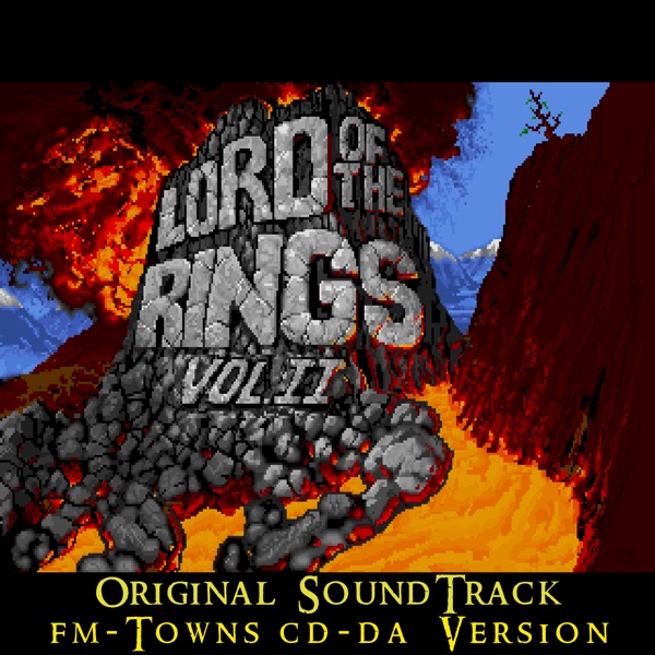 The Lord of the Rings, Vol. II: The Two Towers: Fm - Towns CD - Da (Original Game Soundtrack) album cover