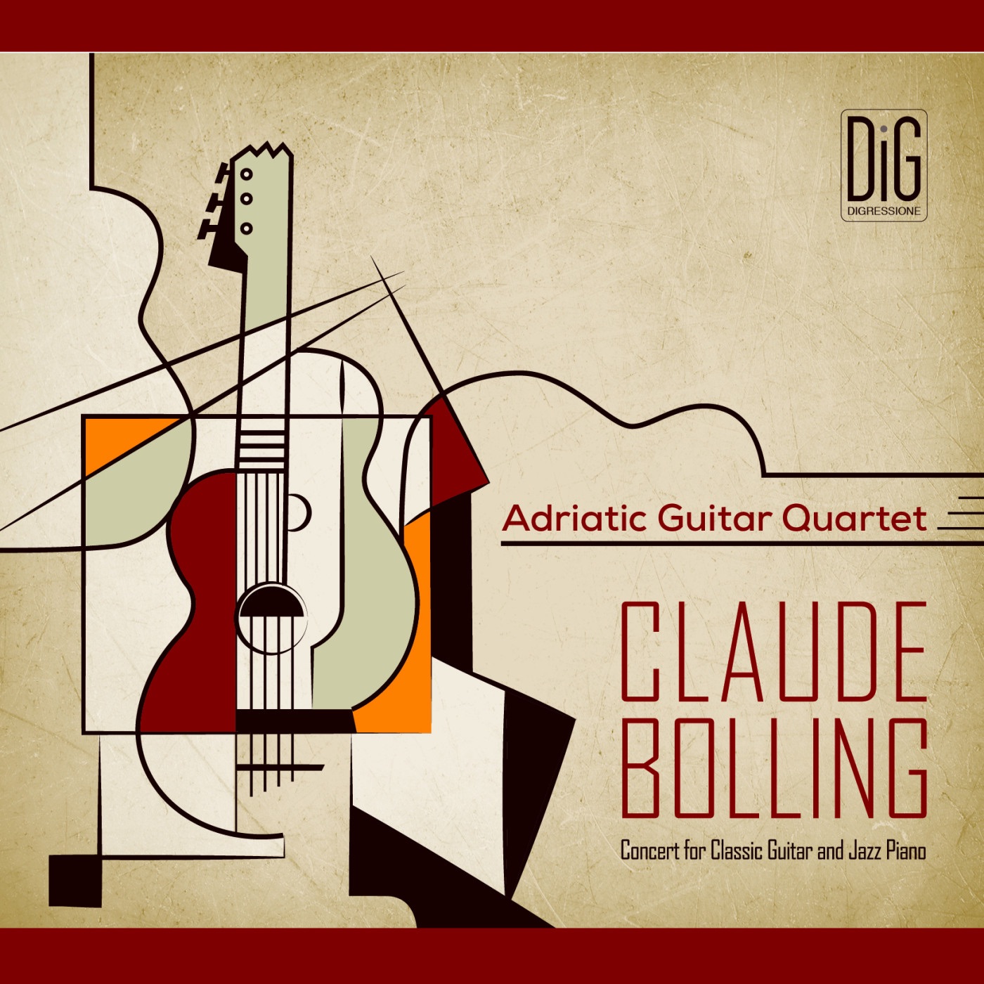 Claude Bolling: Concert for Classic Guitar and Jazz Piano album cover