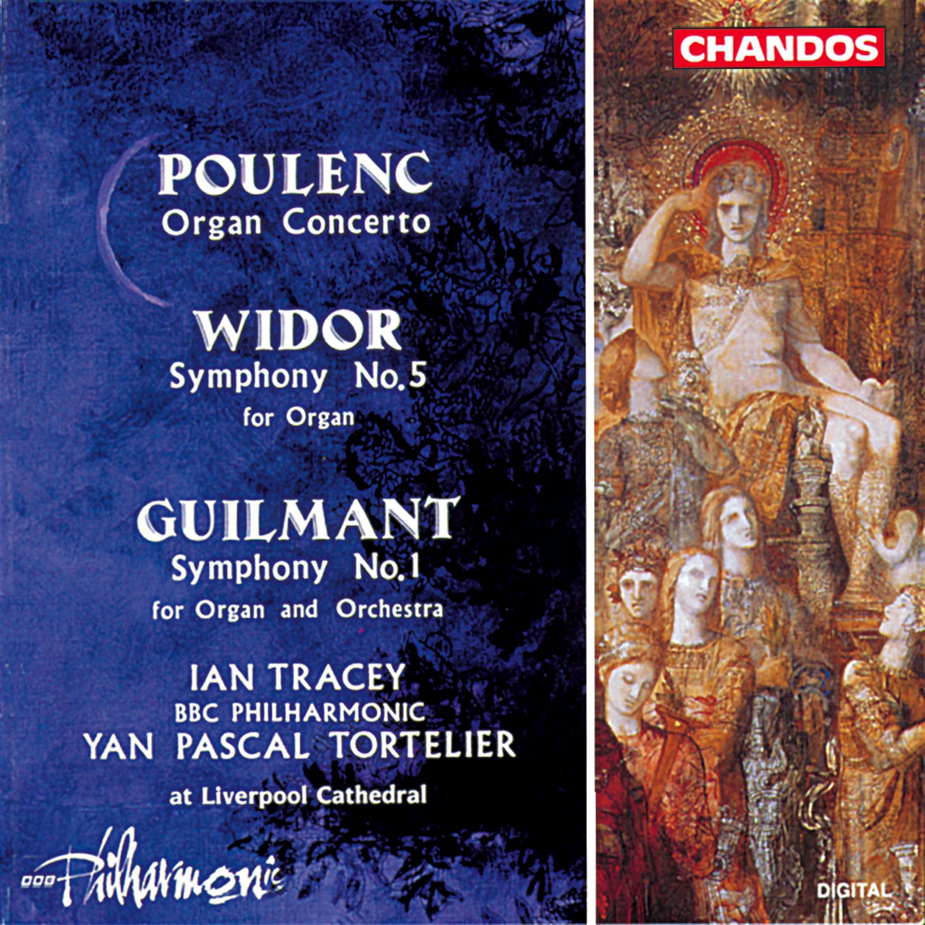 Poulenc, Widor & Guilmant: Organ Concertos album cover