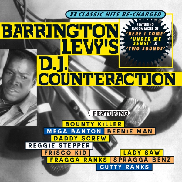 Barrington Levy's DJ Counteraction (11 Classic Hits Re-Charged) album cover