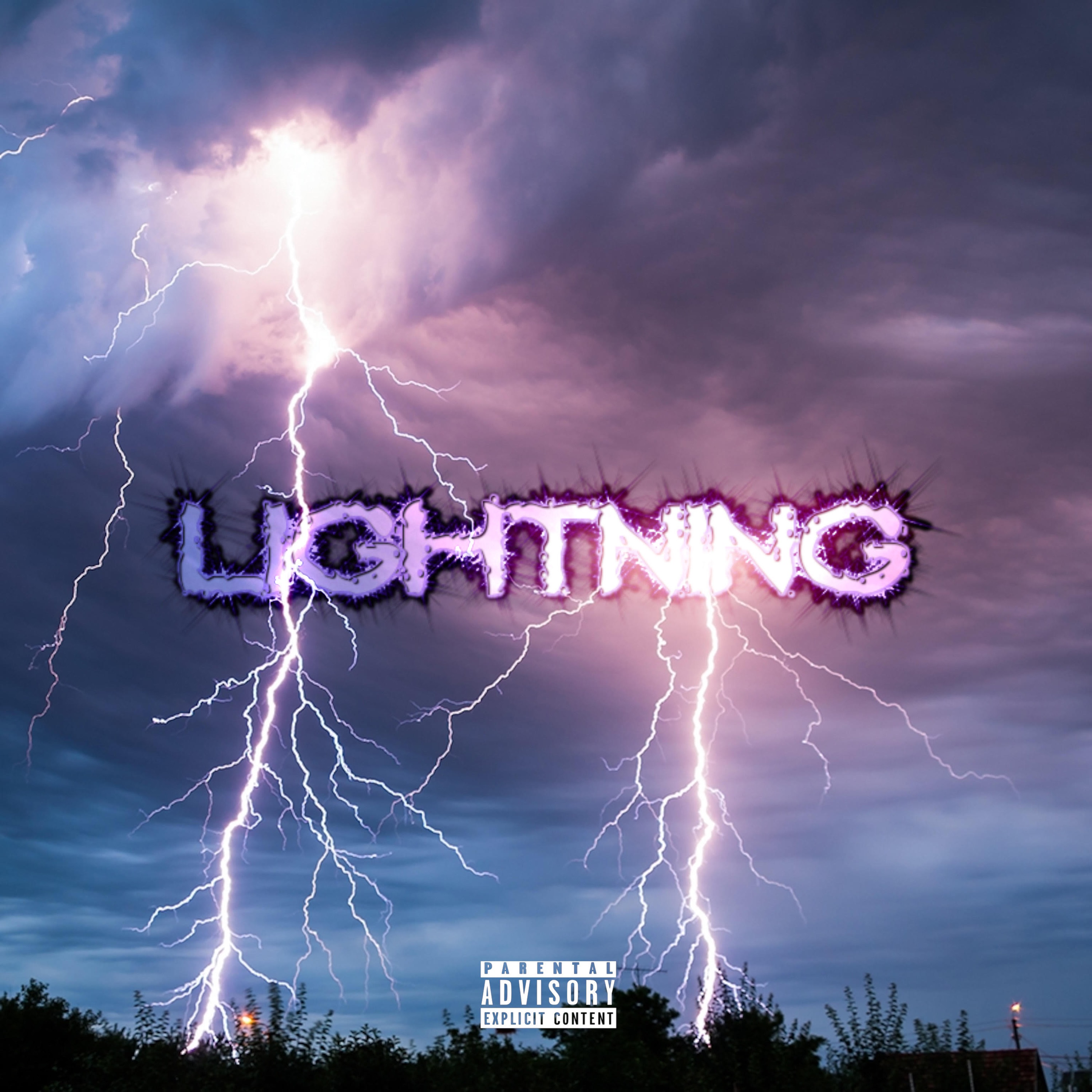 Lightning (feat. BL4CKH34RT) - Single album cover