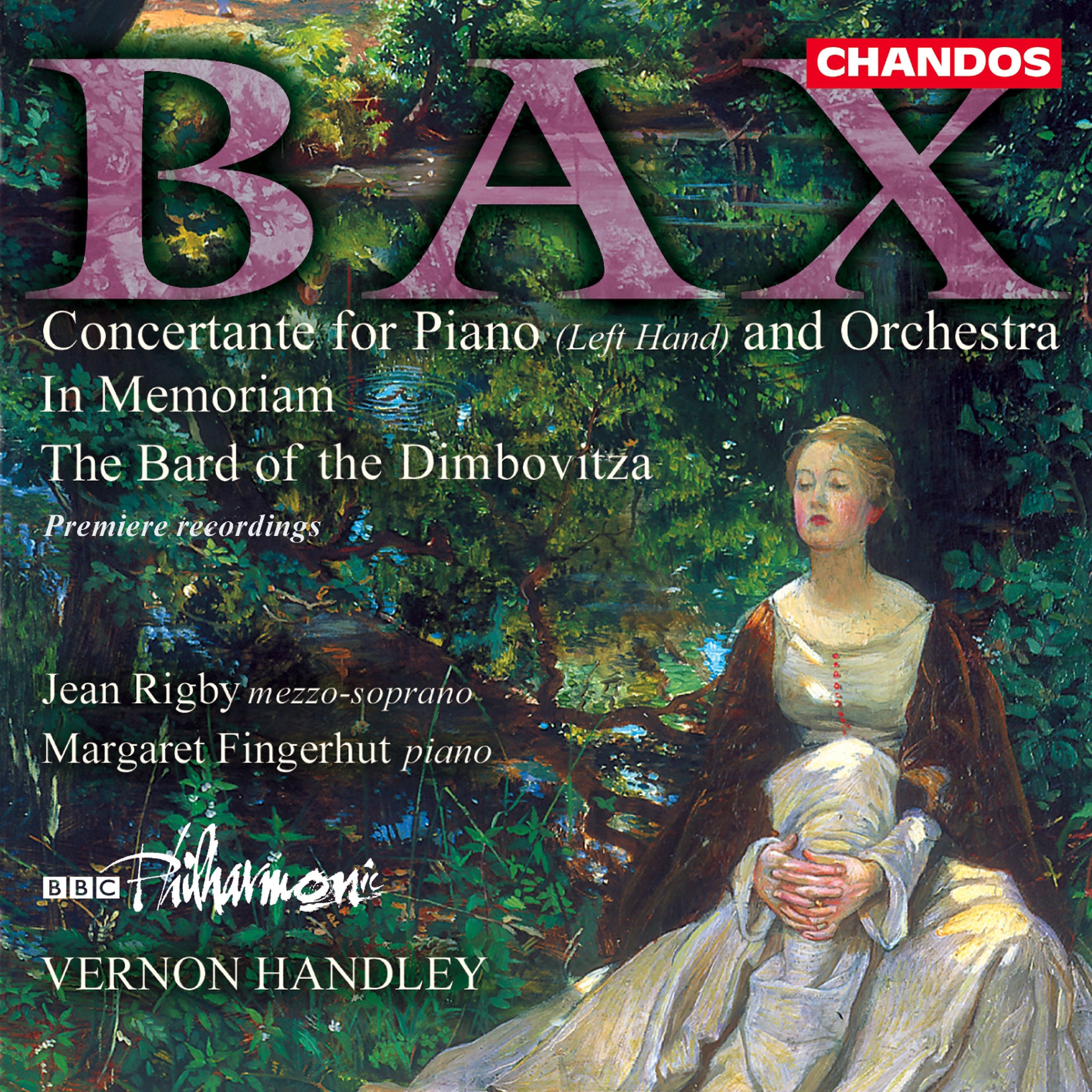 Bax: Bard of Dimbovitza, in Memoriam & Concertante for Piano album cover