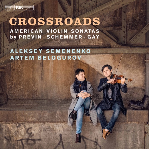 Crossroads: American Violin Sonatas album cover