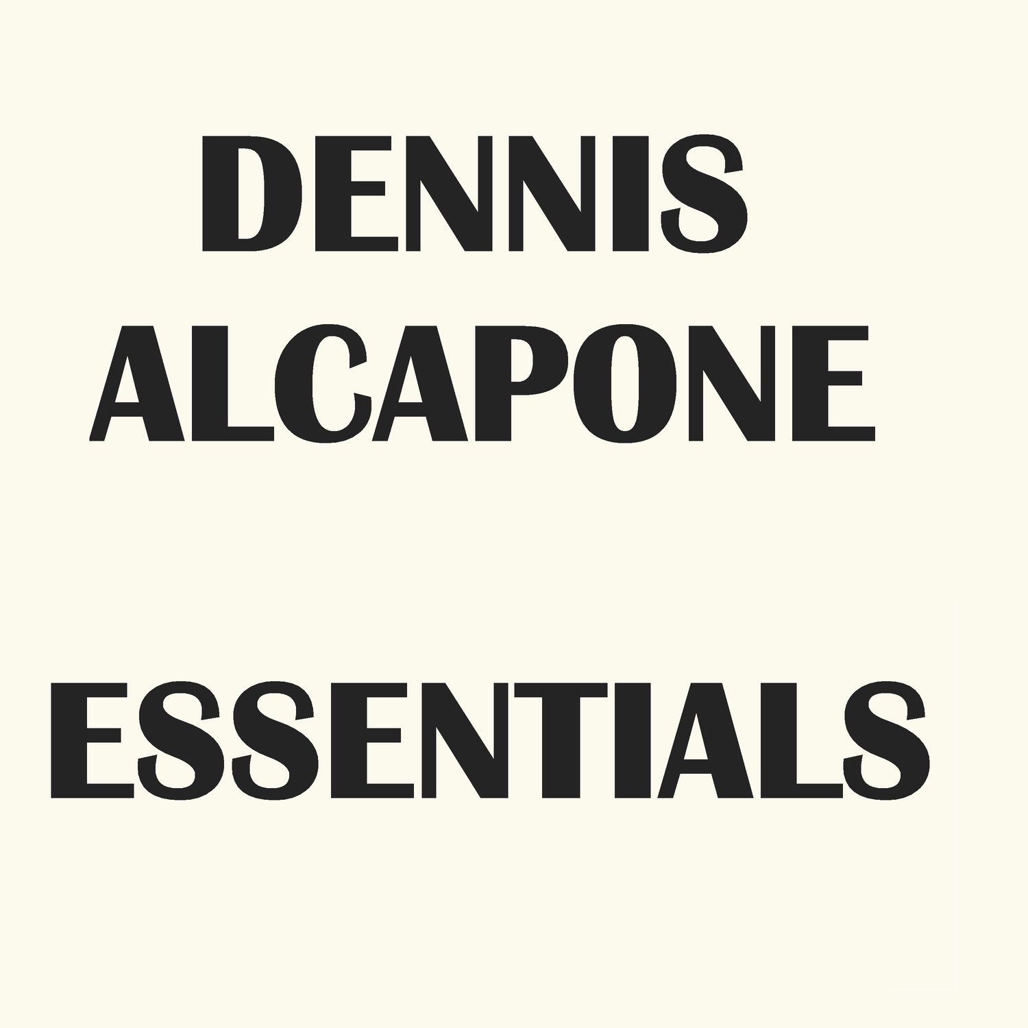 Dennis Alcapone Essentials album cover