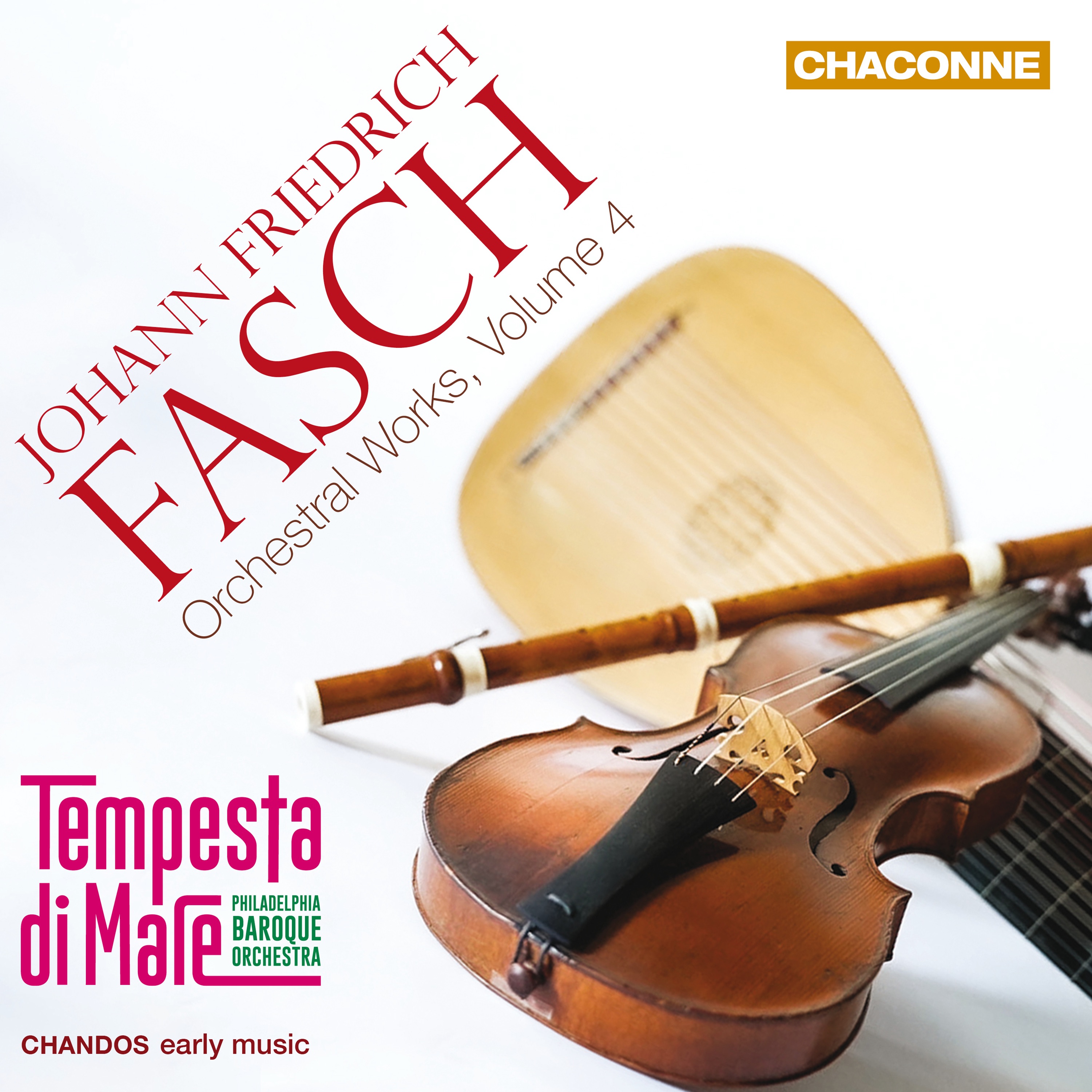 Fasch: Orchestral Works, Vol. 4 album cover