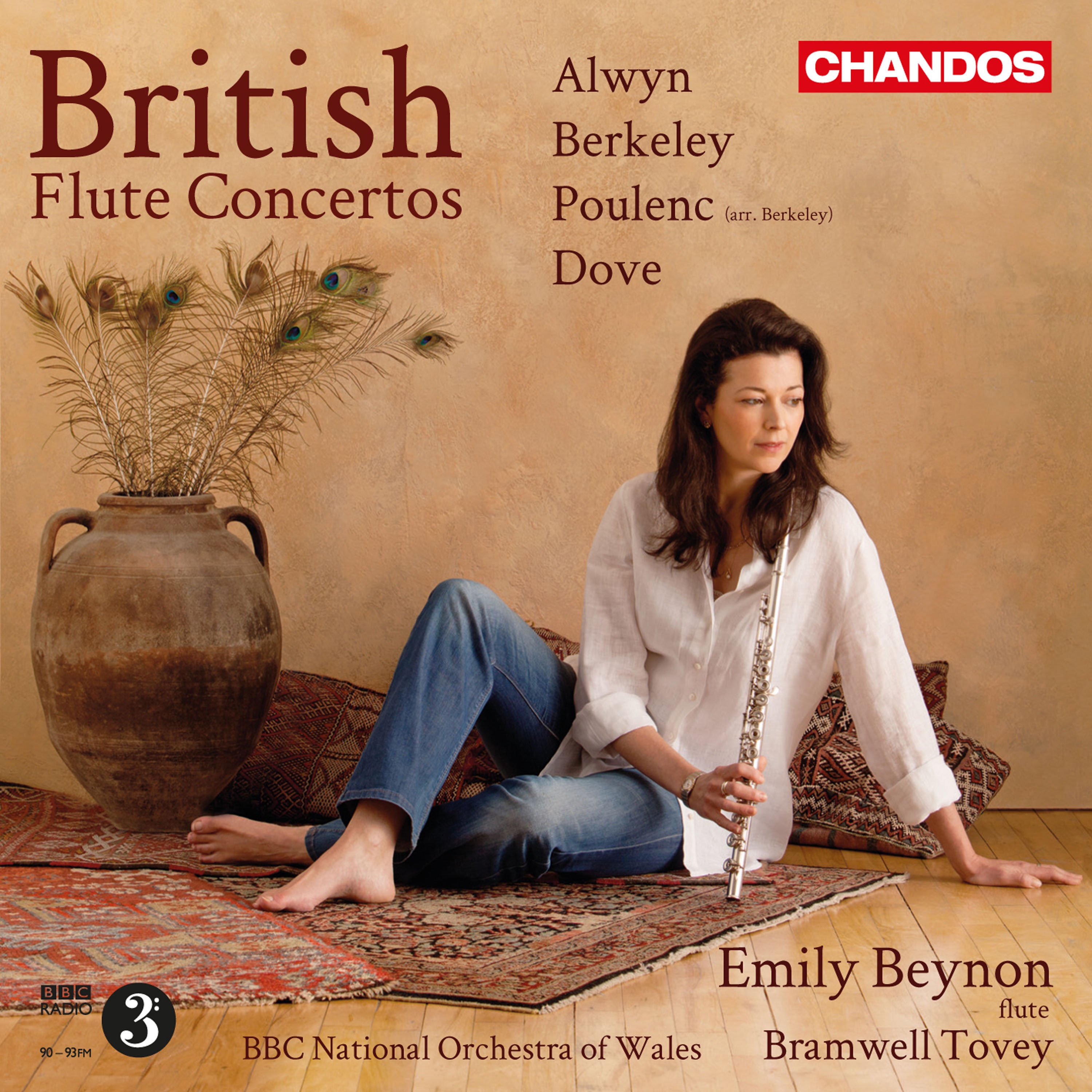 Emily Beynon Plays British Flute Concertos album cover