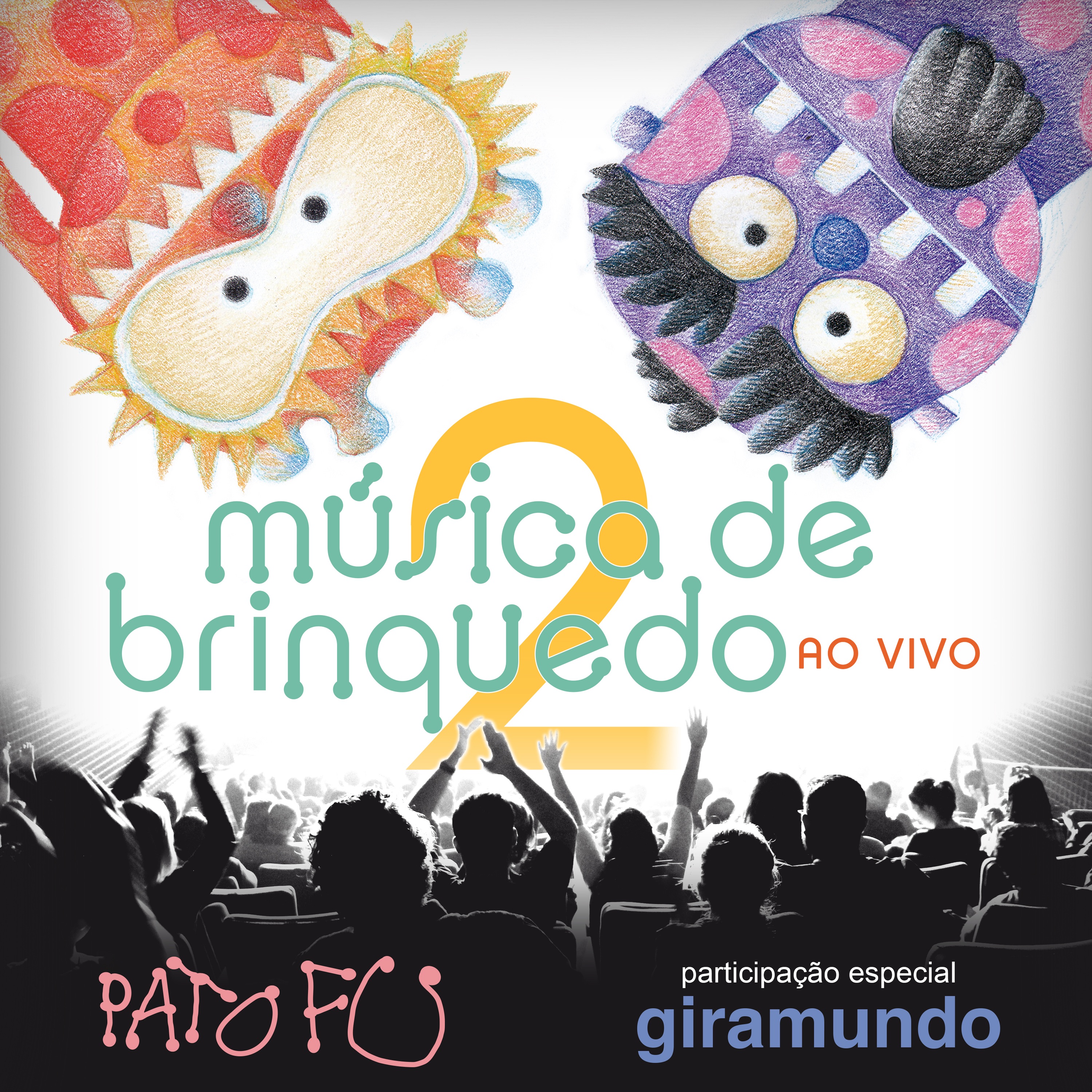 Música de Brinquedo 2 (Ao Vivo) album cover