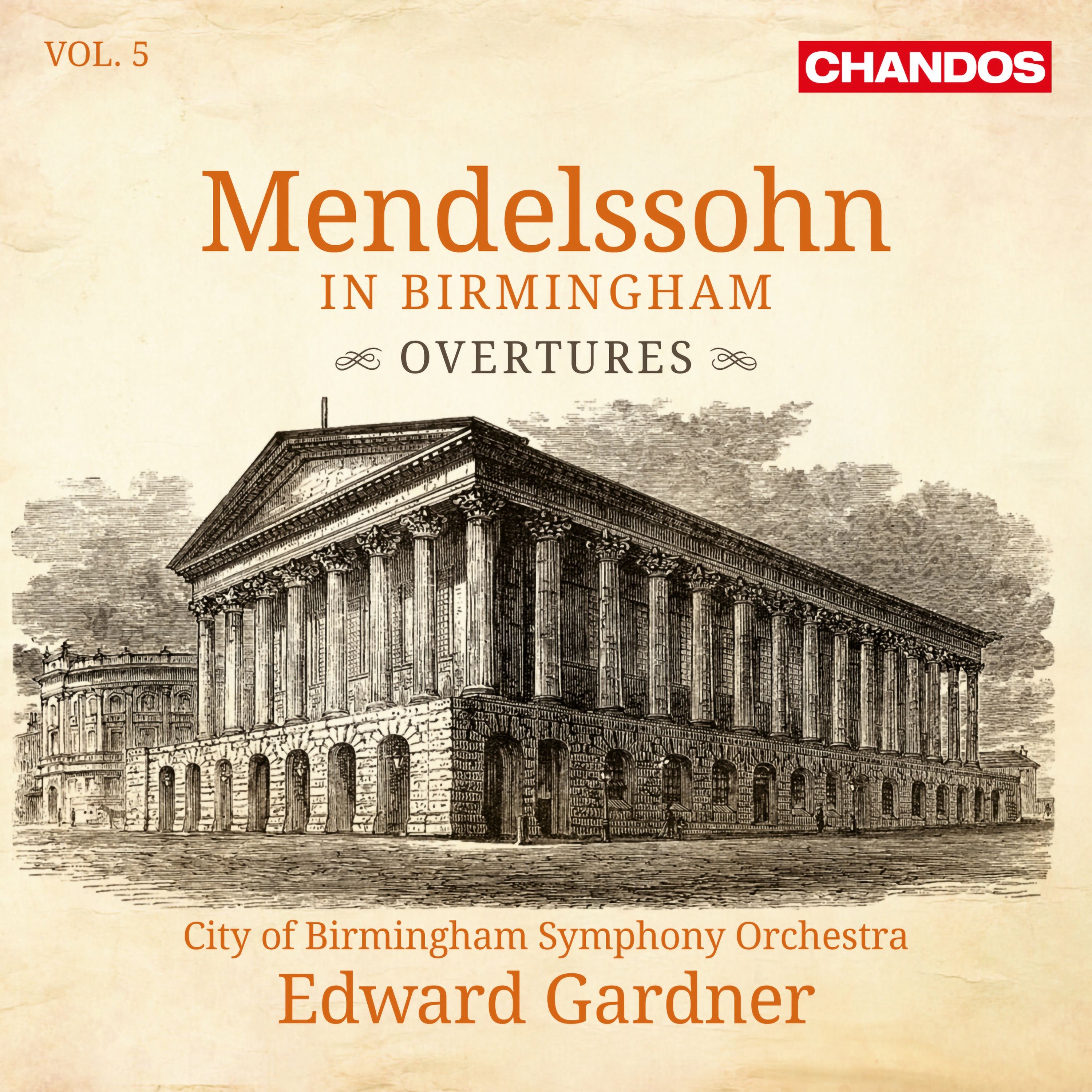 Mendelssohn in Birmingham, Vol. 5 album cover