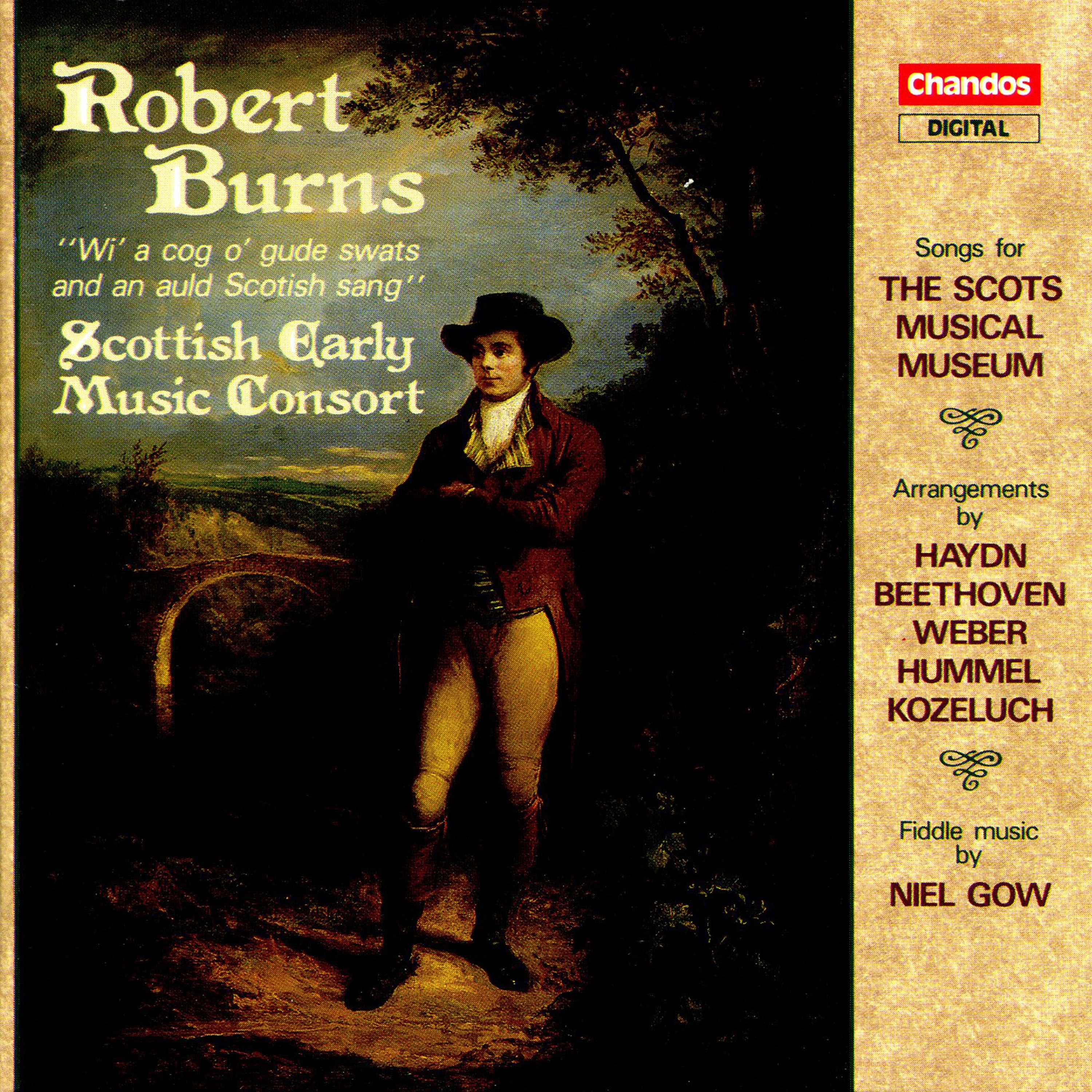 Scottish Early Music Consort play Robert Burns Songs and Associated Instrumental Music album cover