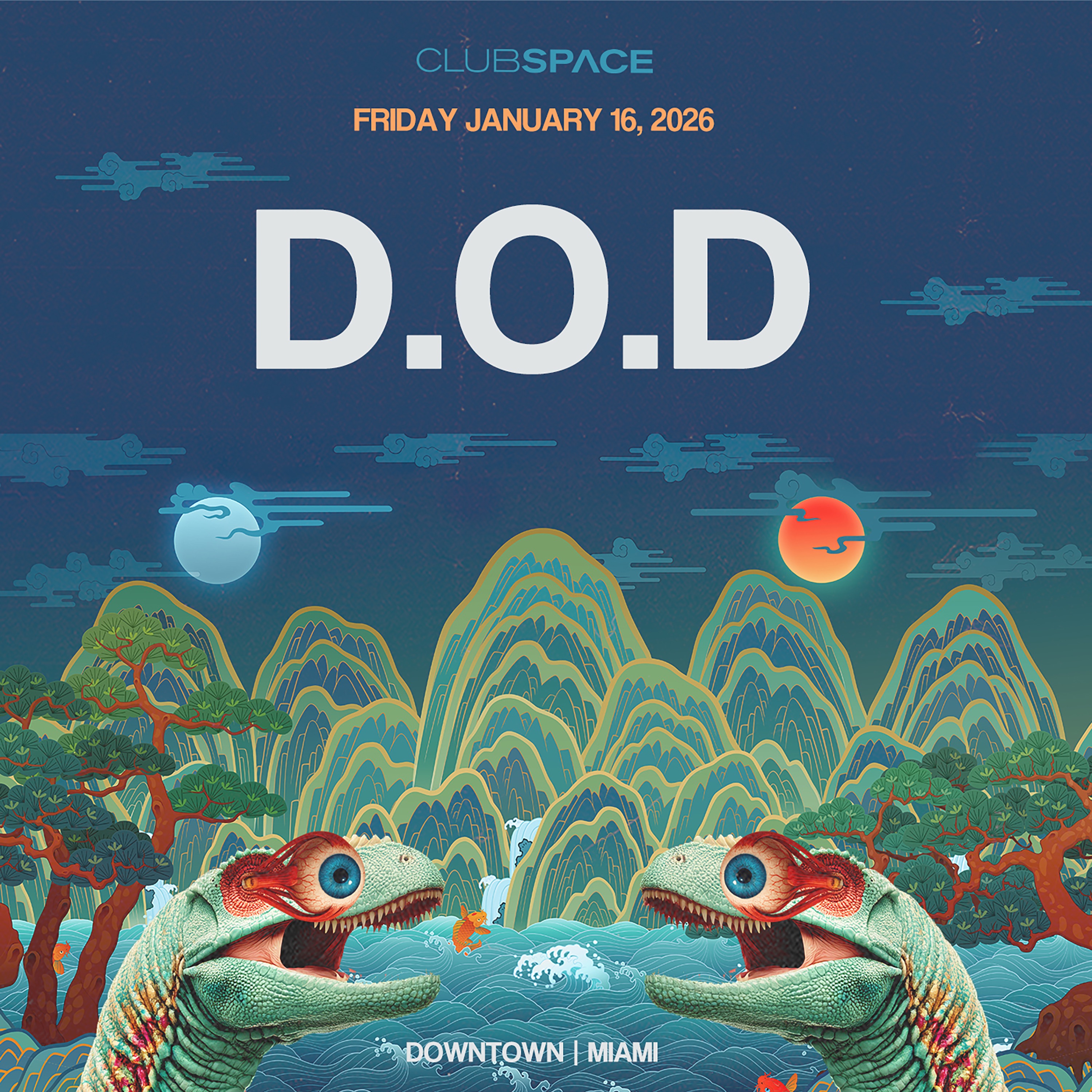 D.O.D at Club Space Miami, Jan 16, 2026 (DJ Mix) album cover