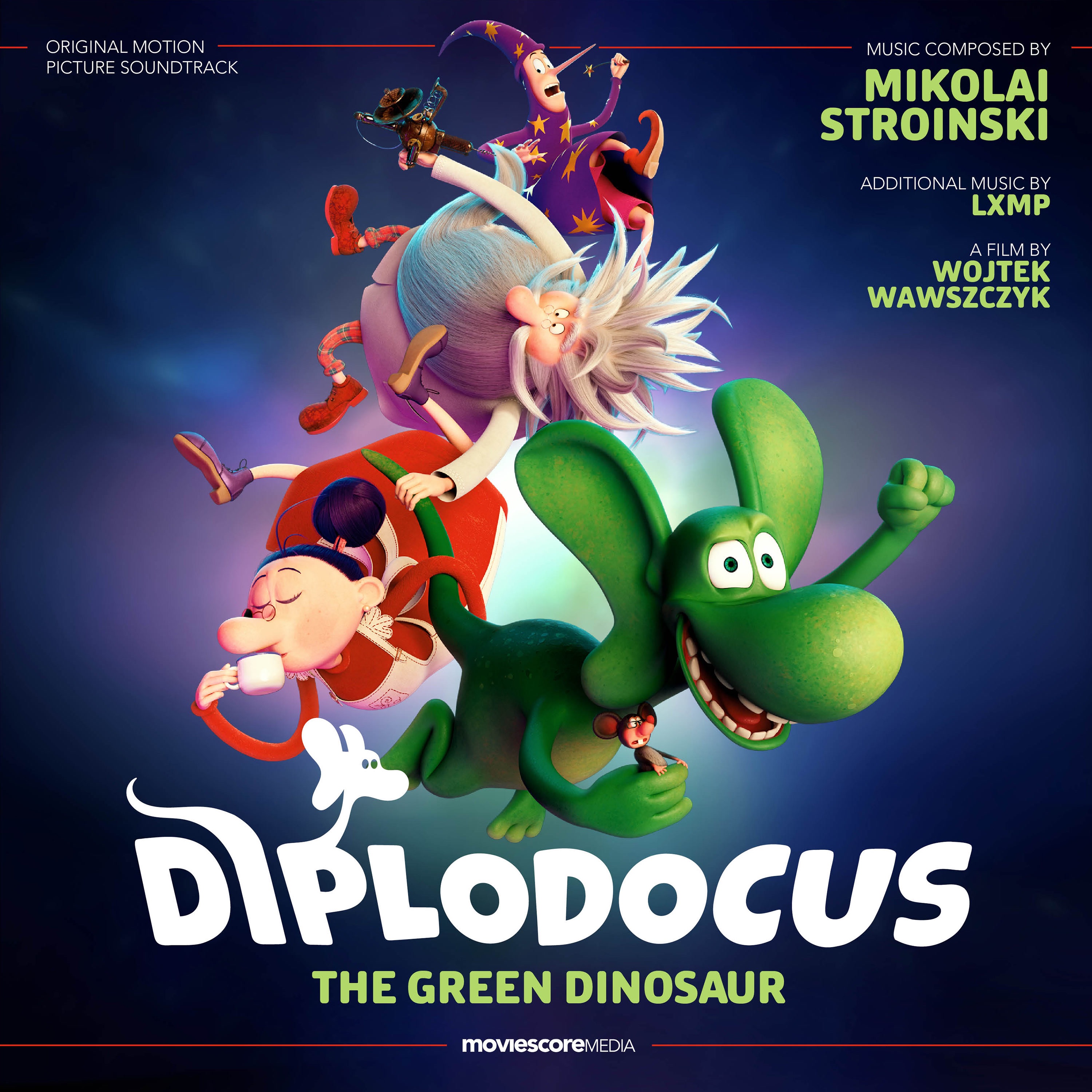 Diplodocus: The Green Dinosaur (Original Motion Picture Soundtrack) album cover