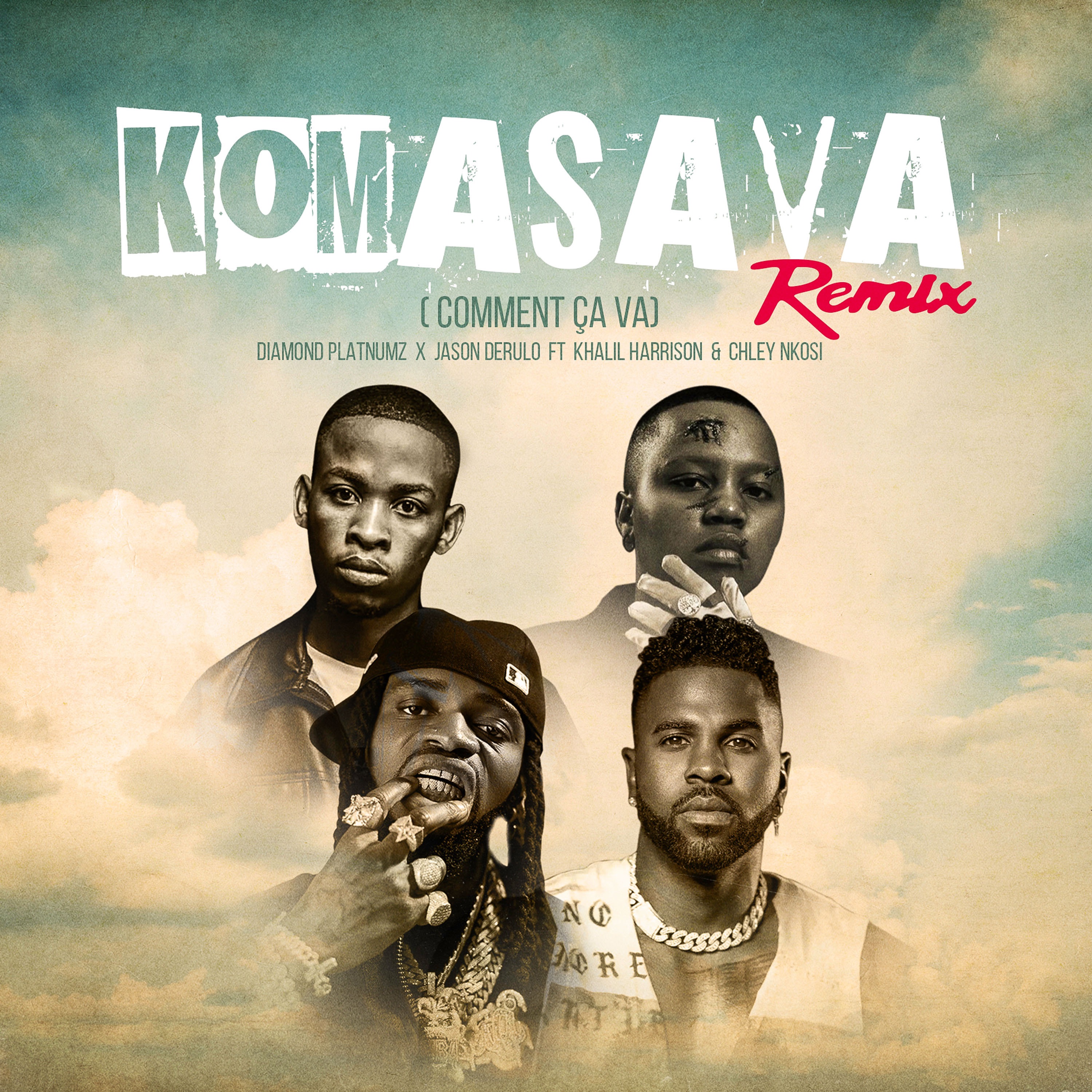 Komasava (Comment Ça Va) [feat. Khalil Harrison, Chley Nkosi] [Remix] - Single album cover