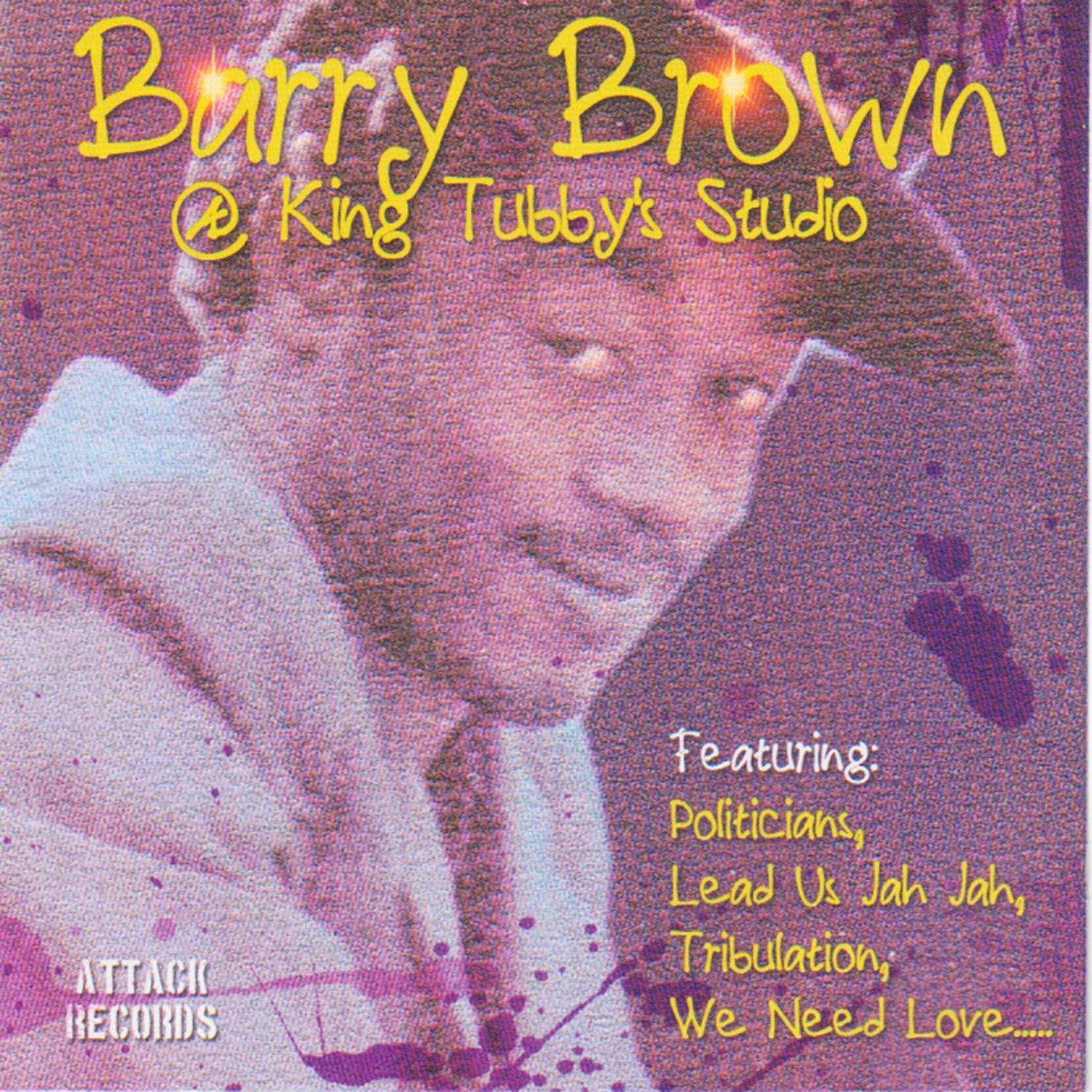 Barry Brown @ King Tubby's Studio album cover